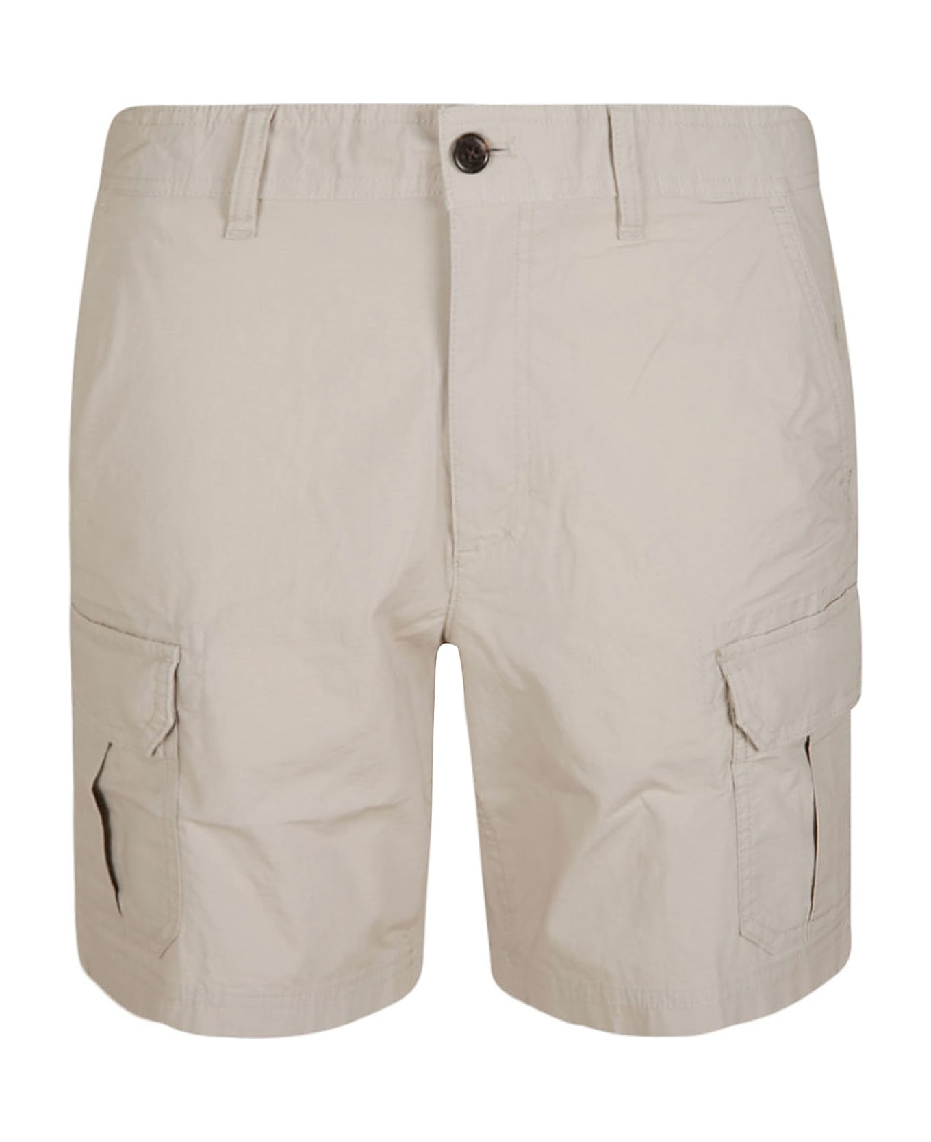 Michael Kors Cargo Buttoned Shorts - Beige