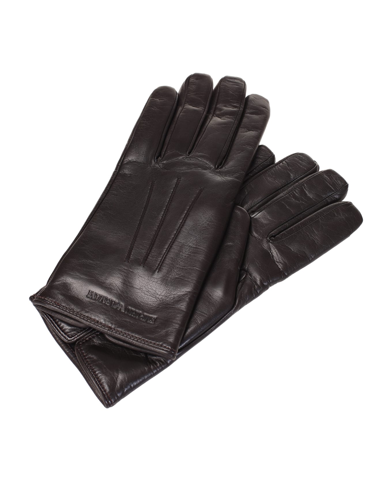 Emporio Armani Leather Gloves