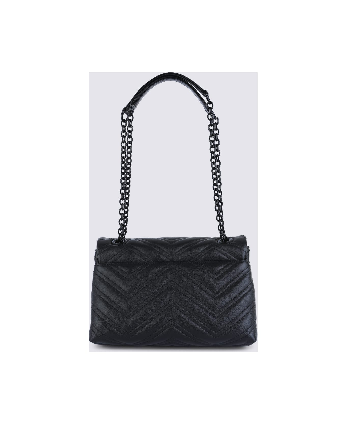 Gucci Black Leather Shoulder Bag - Black