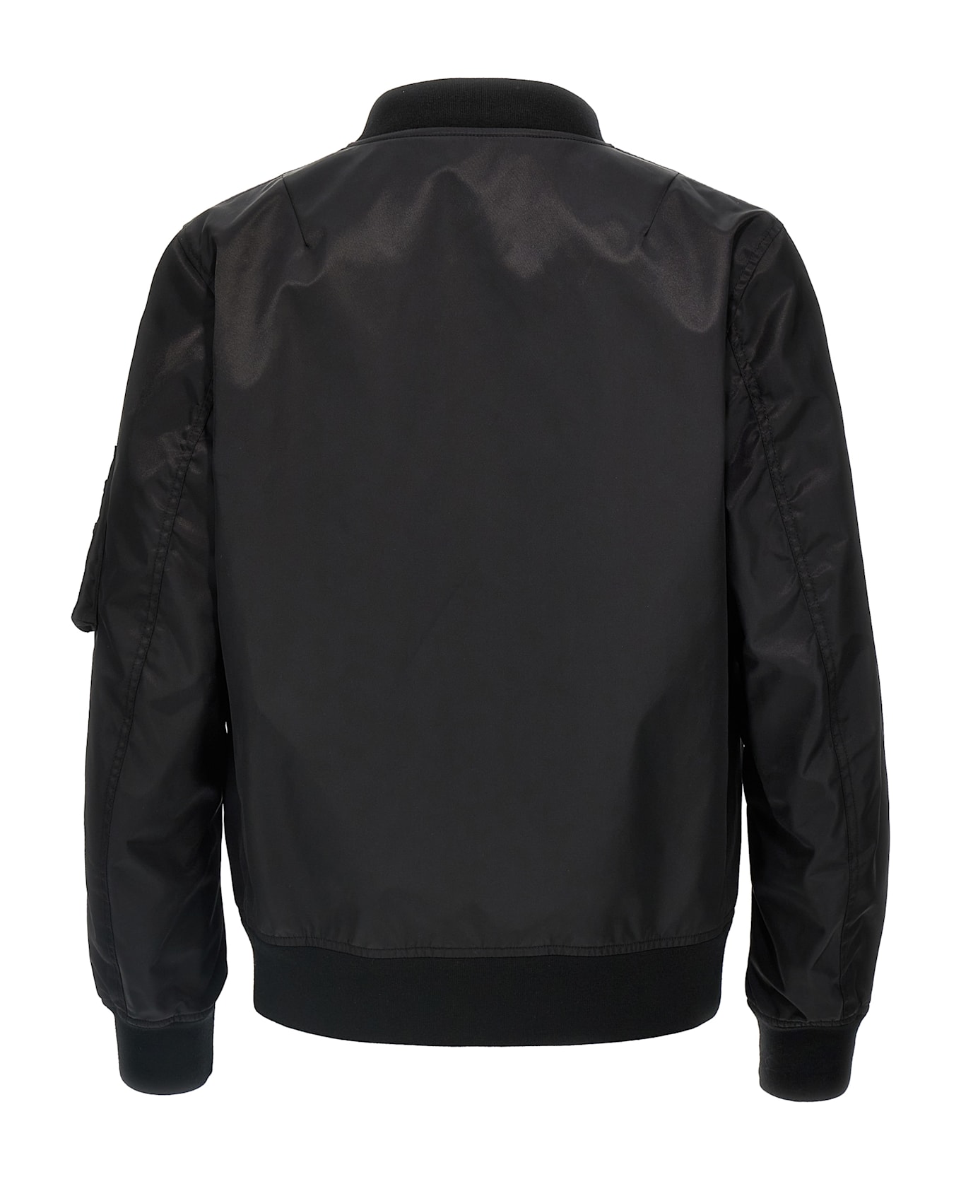 Valentino Garavani Logo Bomber Jacket - Black  