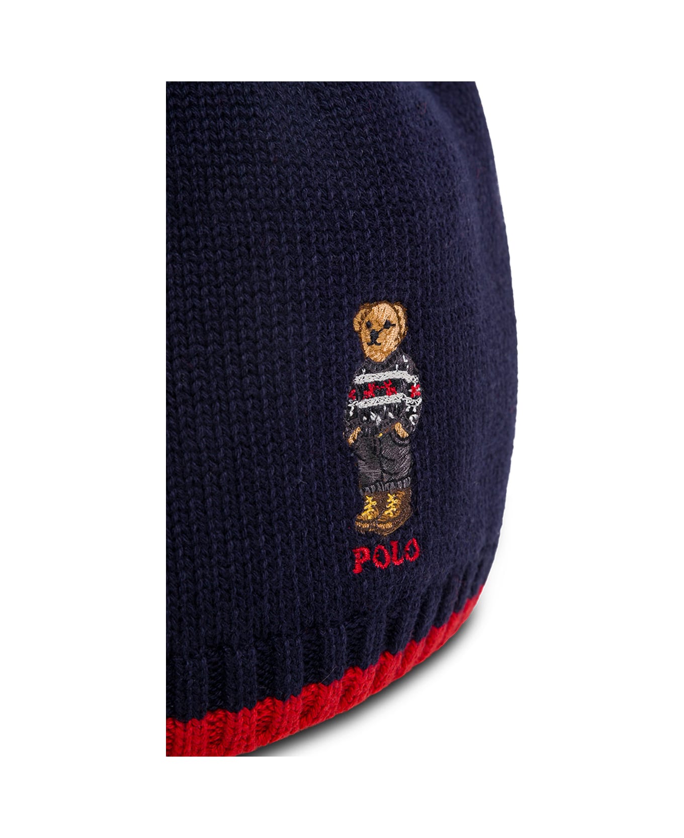 Polo Ralph Lauren Blue Cotton Hat With Logo - Blu