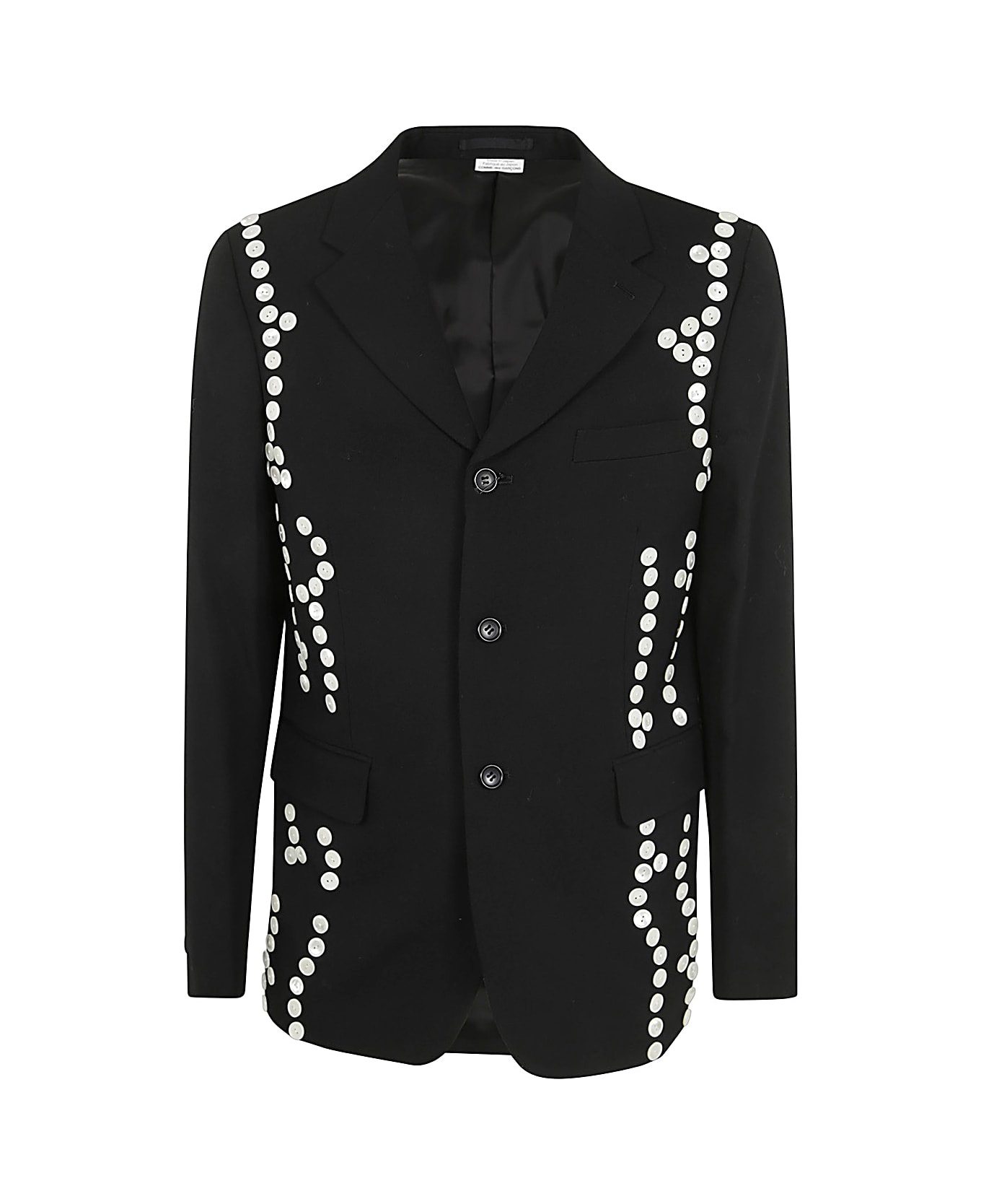 Comme Des Garçons Homme Plus Man Jacket - Black