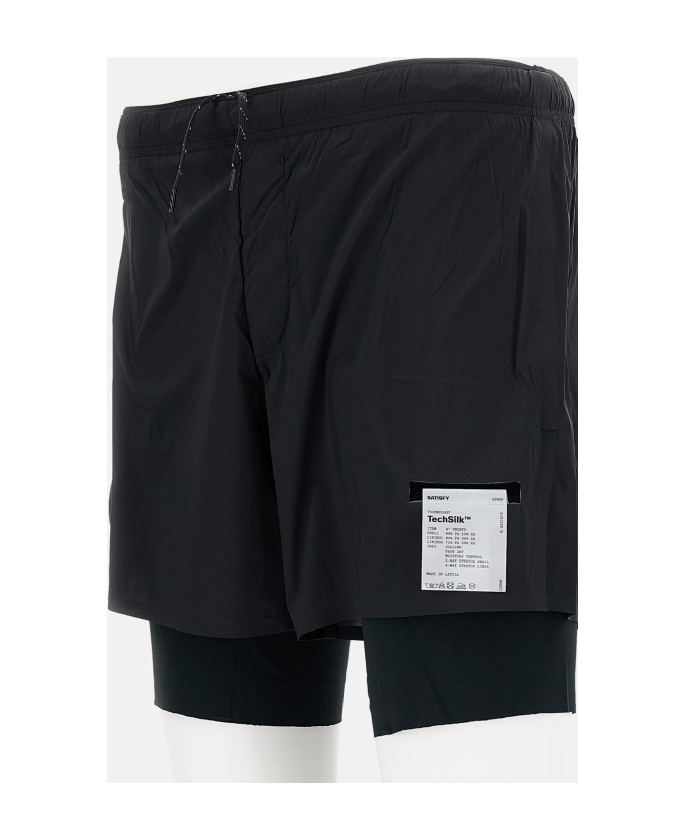 Satisfy Tech Shorts - Black