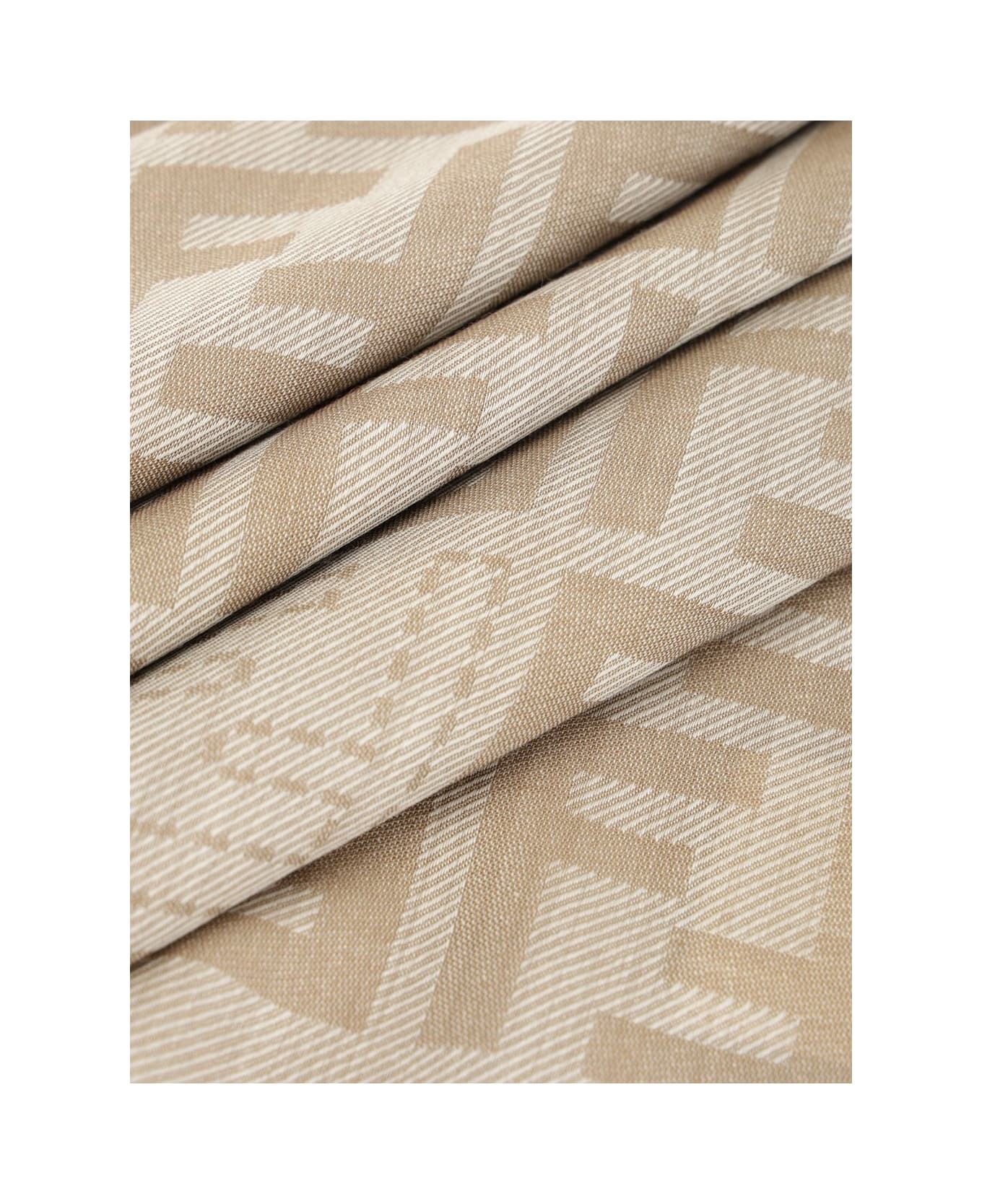 Fendi Jacquard Shawl - Beige
