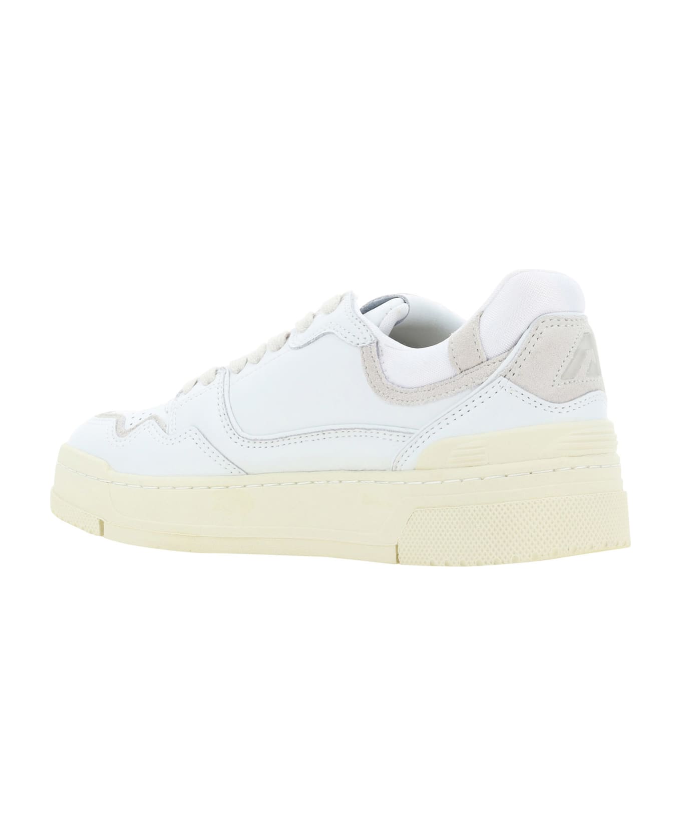 Autry Clc Leather Sneakers - Bianco
