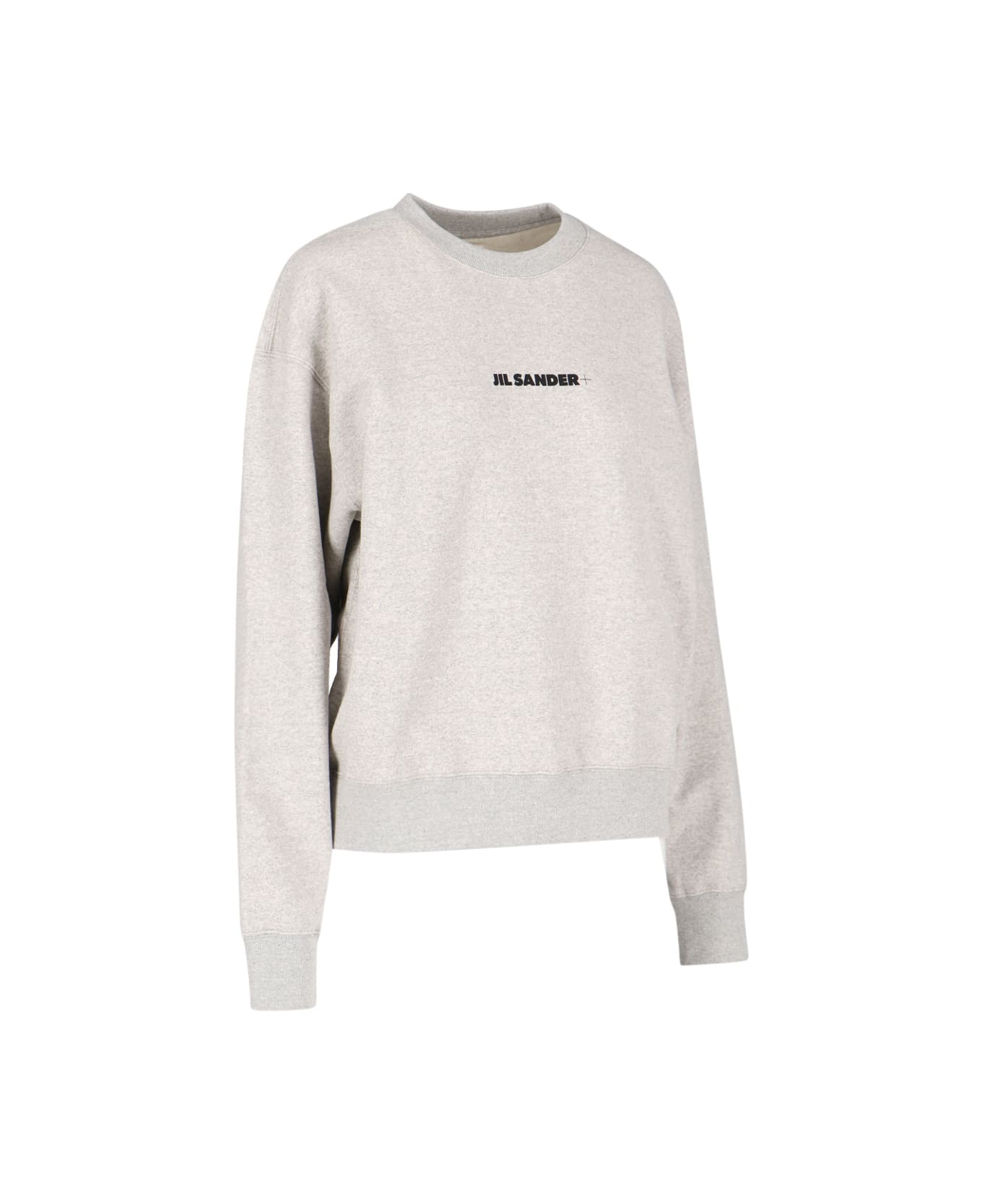 Jil Sander Oversize Logo Sweatshirt - Gray フリース