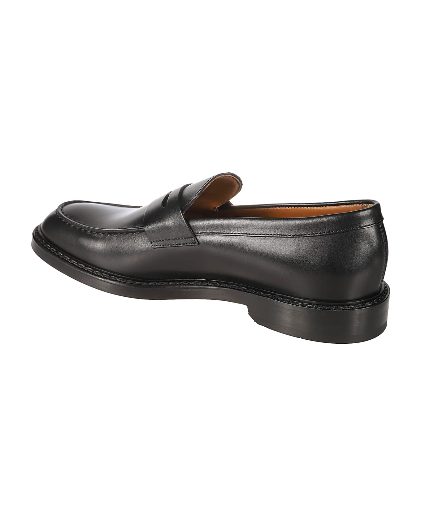 Doucal's Penny Loafers - Nero/fondo Nero