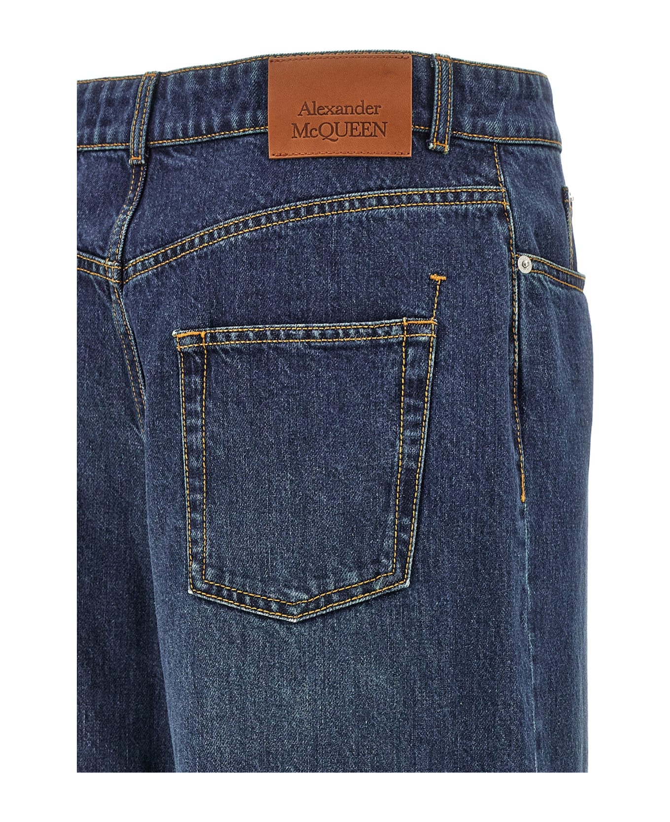 Alexander McQueen Denim Jeans - Blue