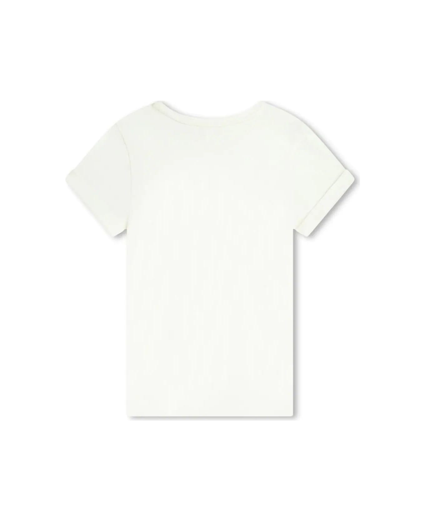Chloé Short Sleeves T-shirt - White Tシャツ＆ポロシャツ