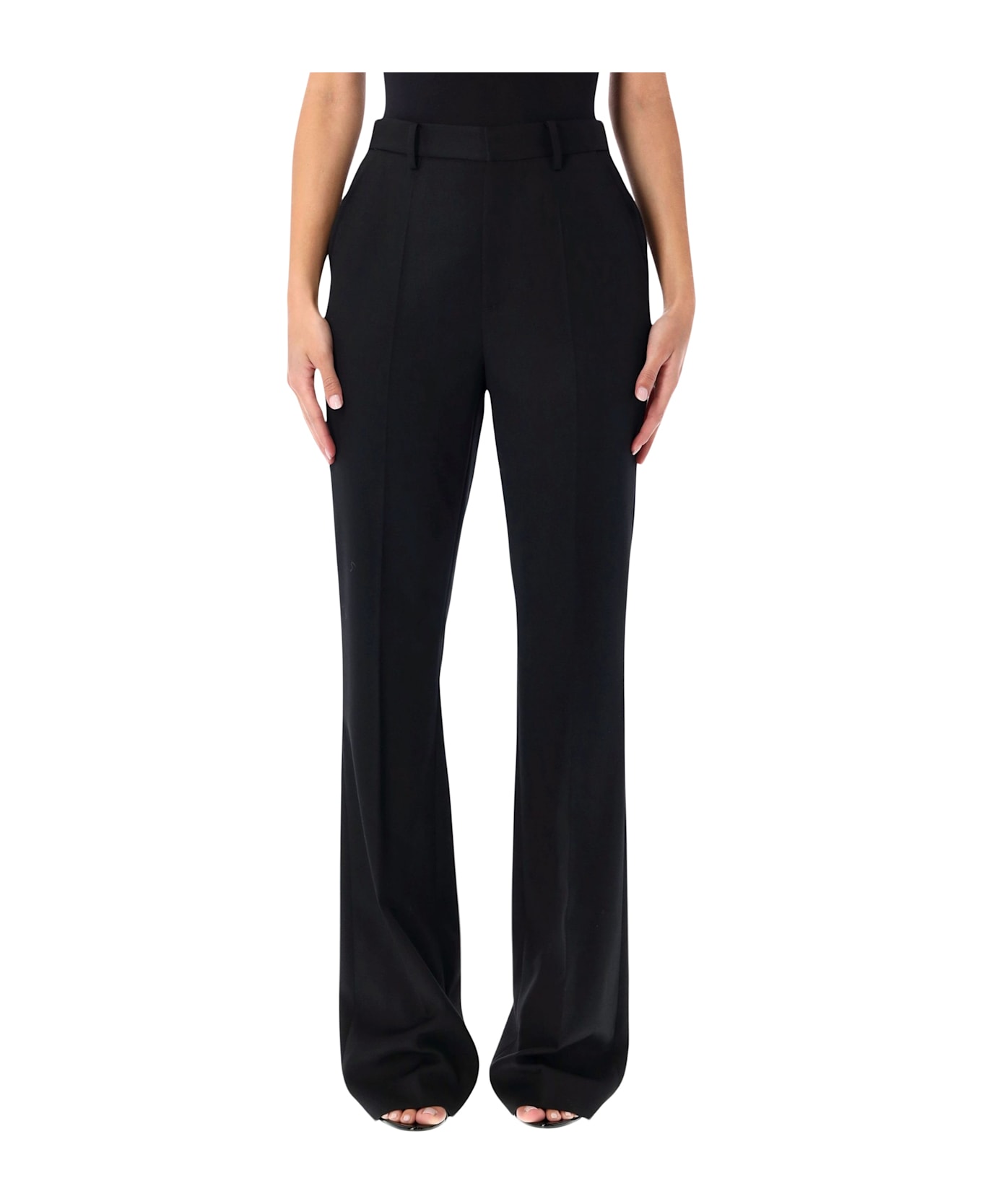 Ralph Lauren Wrigley Wool Trousers - BLACK