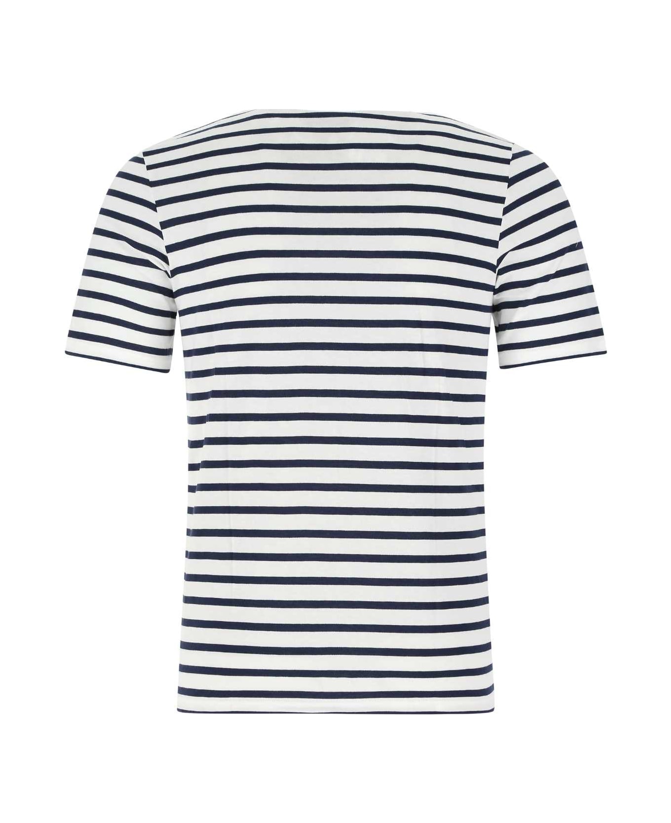 Saint James Embroidered Cotton T-shirt - NEIGEMARINE シャツ