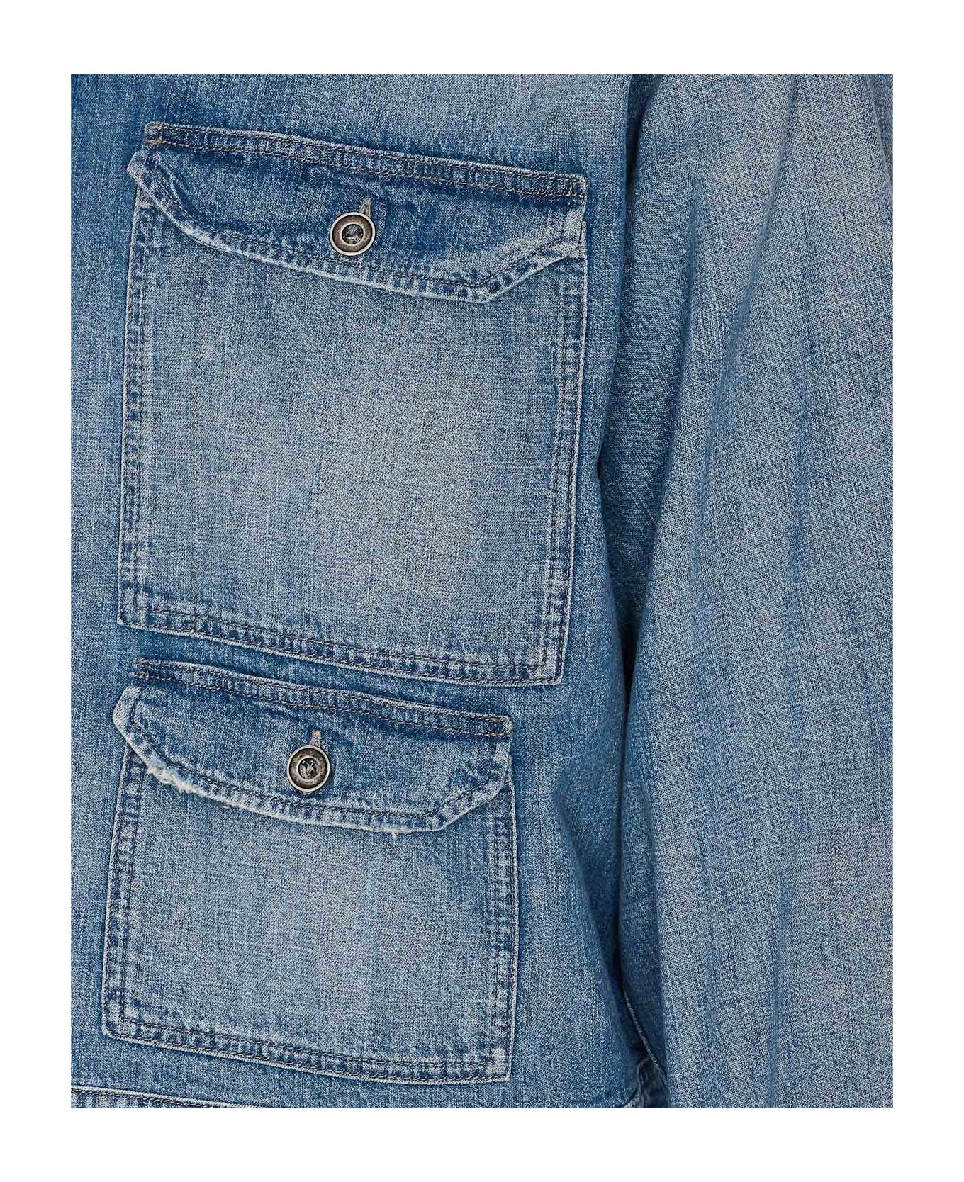 Maison Margiela Denim Jacket - Blue