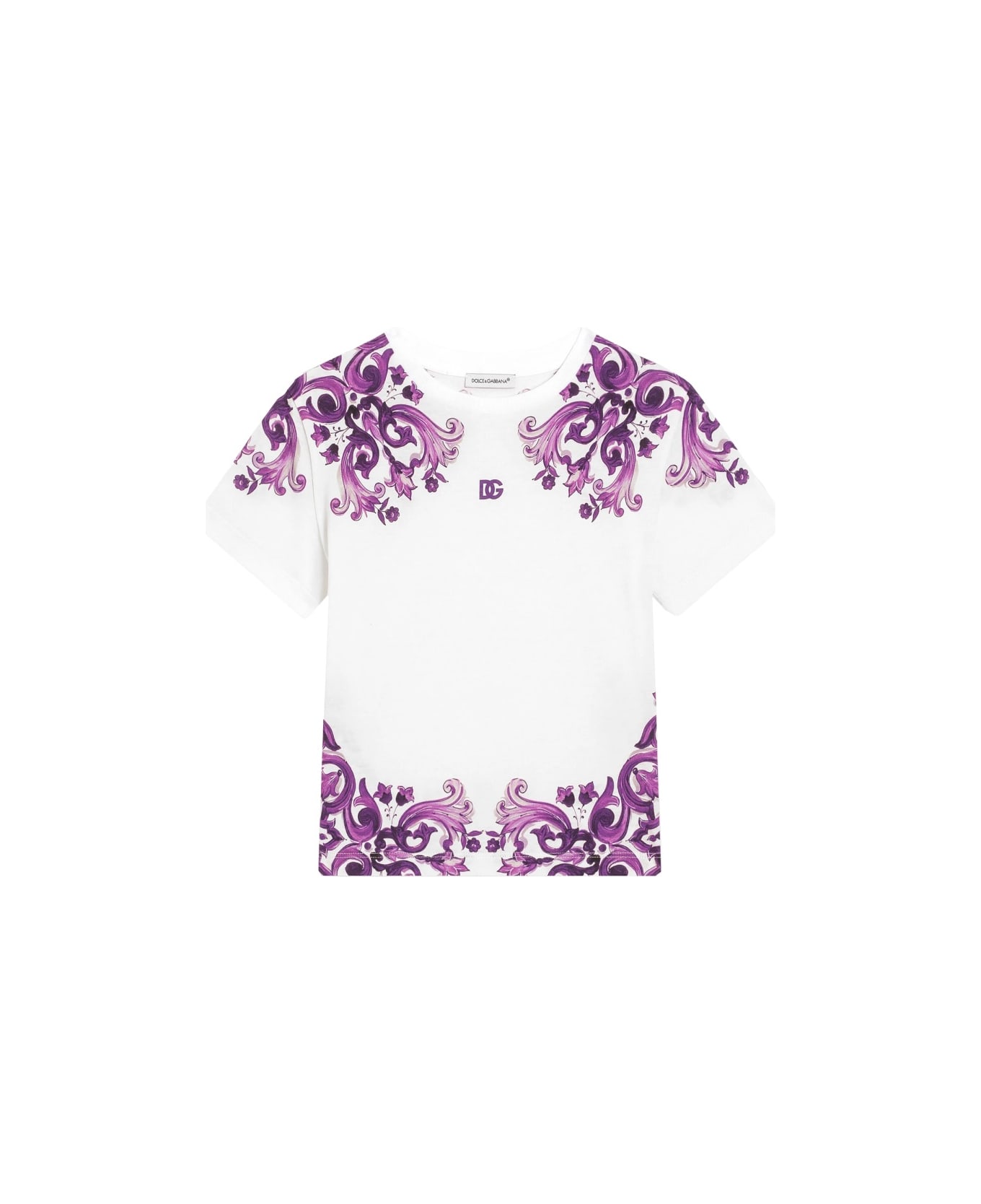 Dolce 
Gabbana "baroque" T-shirt - MULTICOLOUR