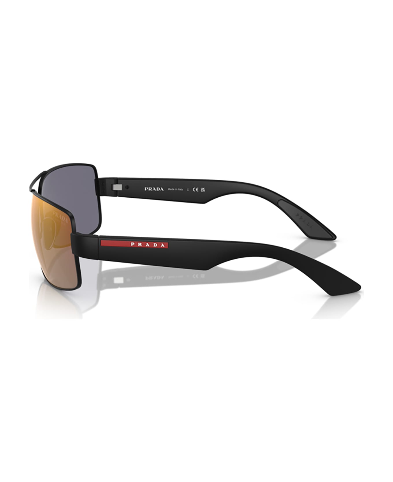 Prada Linea Rossa Ps 50zs Matte Black Sunglasses - Matte Black