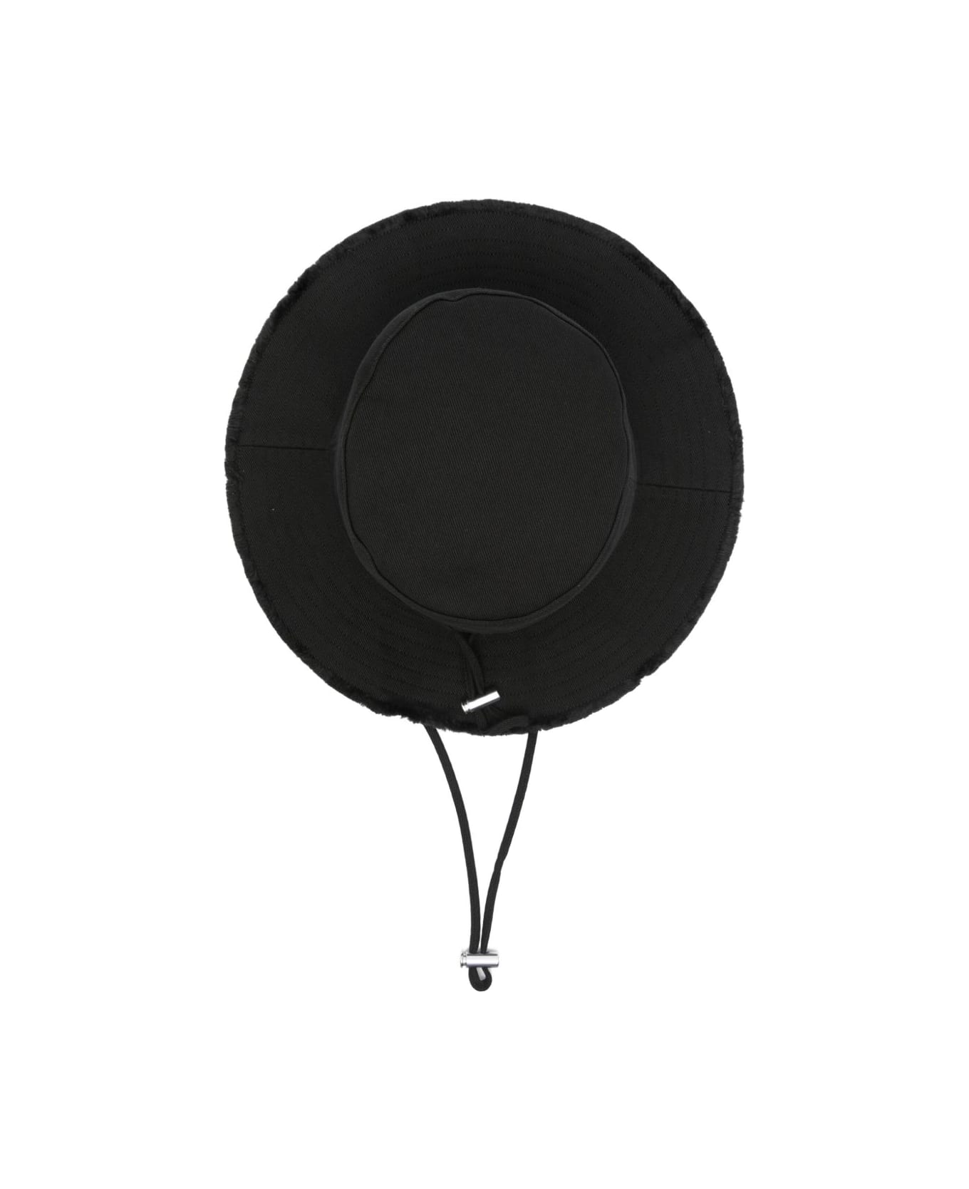 Jacquemus Cotton Bucket Hat - Black