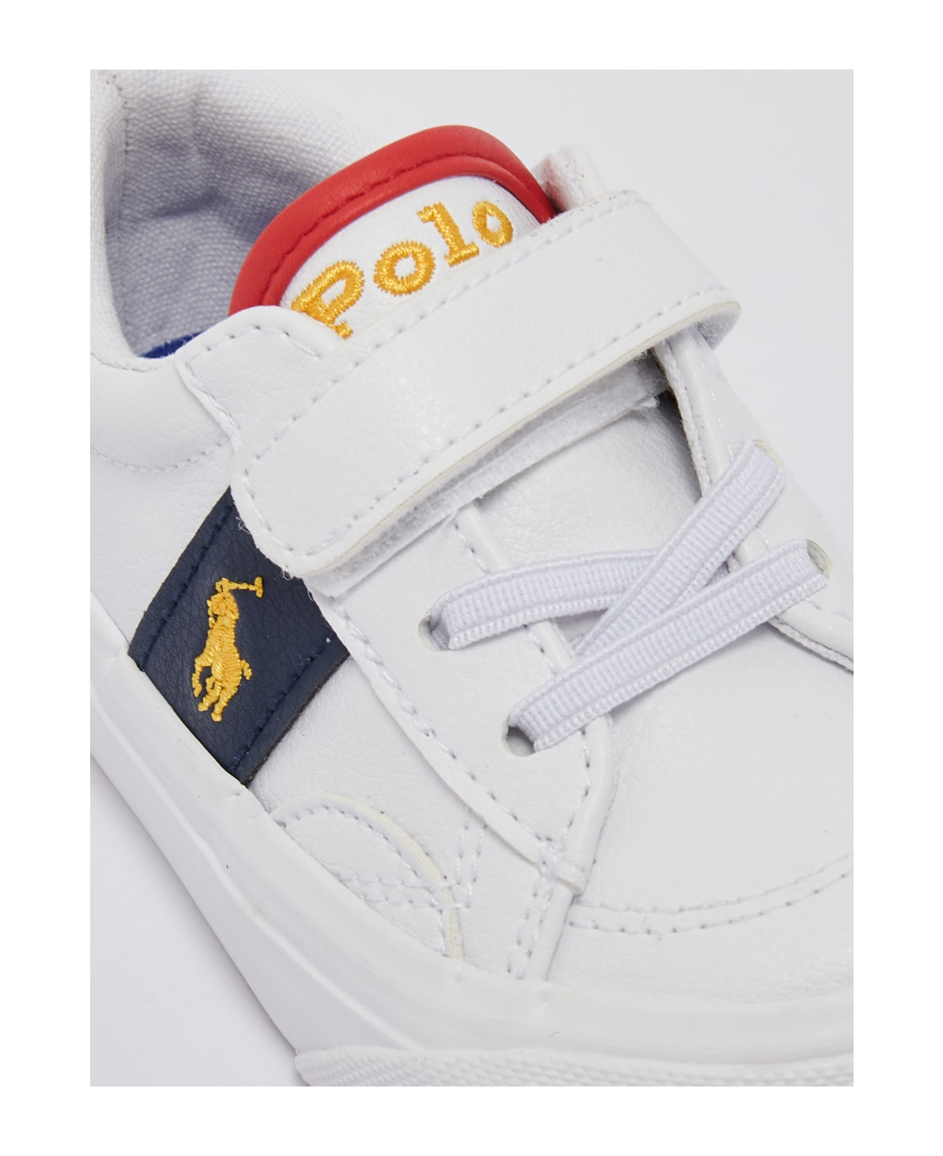 Polo Ralph Lauren Ryley Sneakers Sneaker - BIANCO-BLU-VERDE シューズ