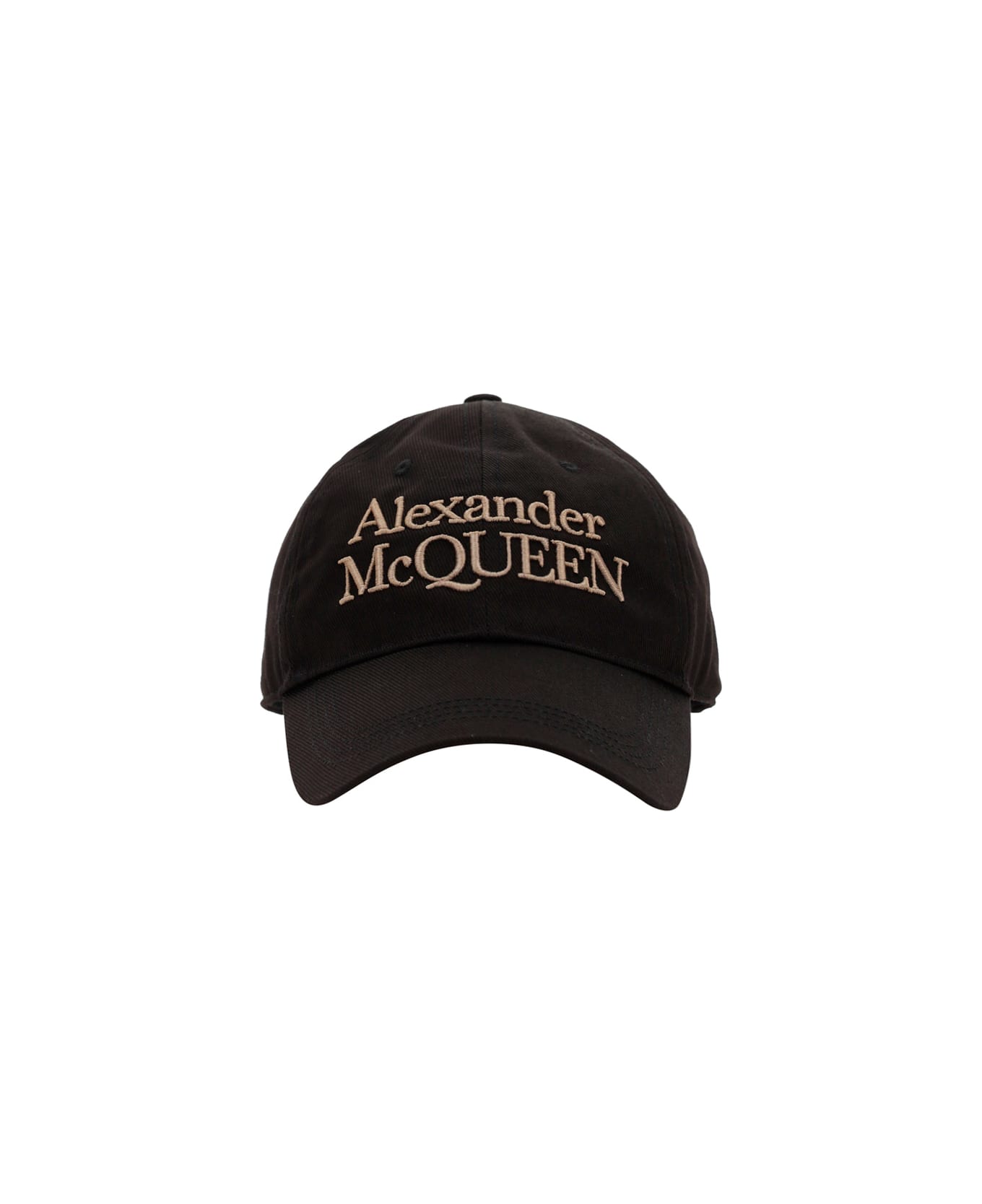 Alexander McQueen Hat - Black/beige