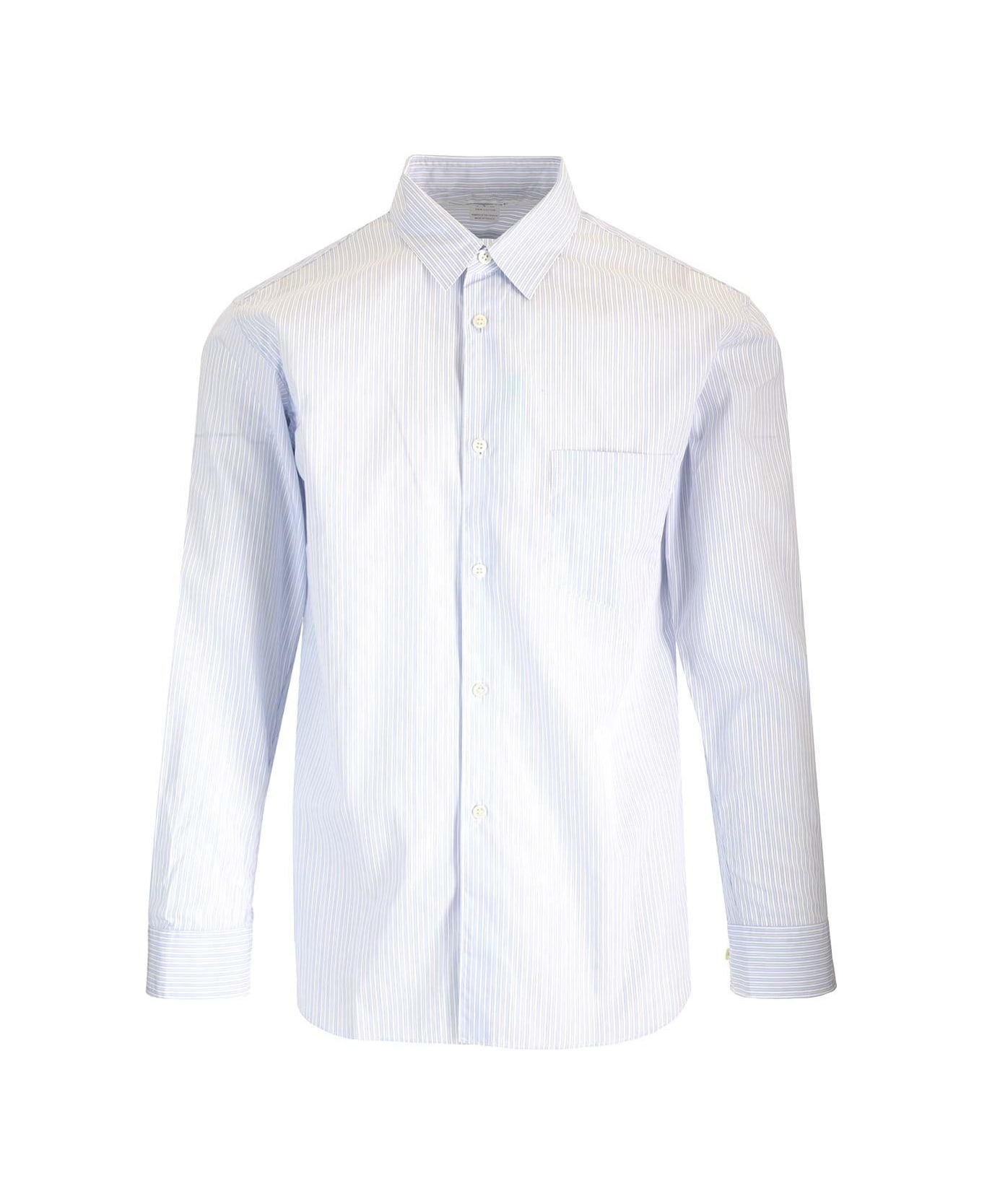 Comme des Garçons Striped Cotton Shirt - Vide