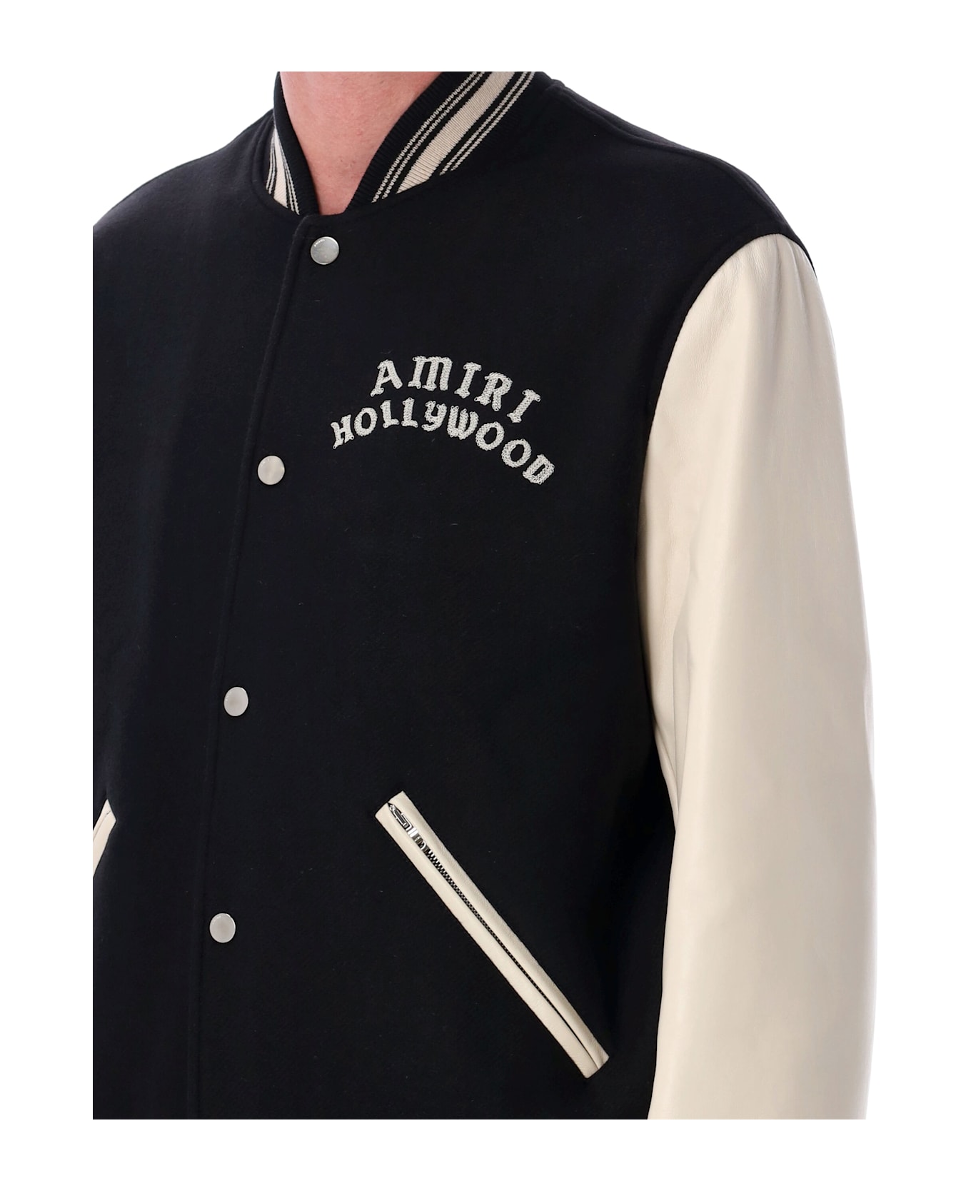 AMIRI Hollywood Bomber Jacket - BLACK