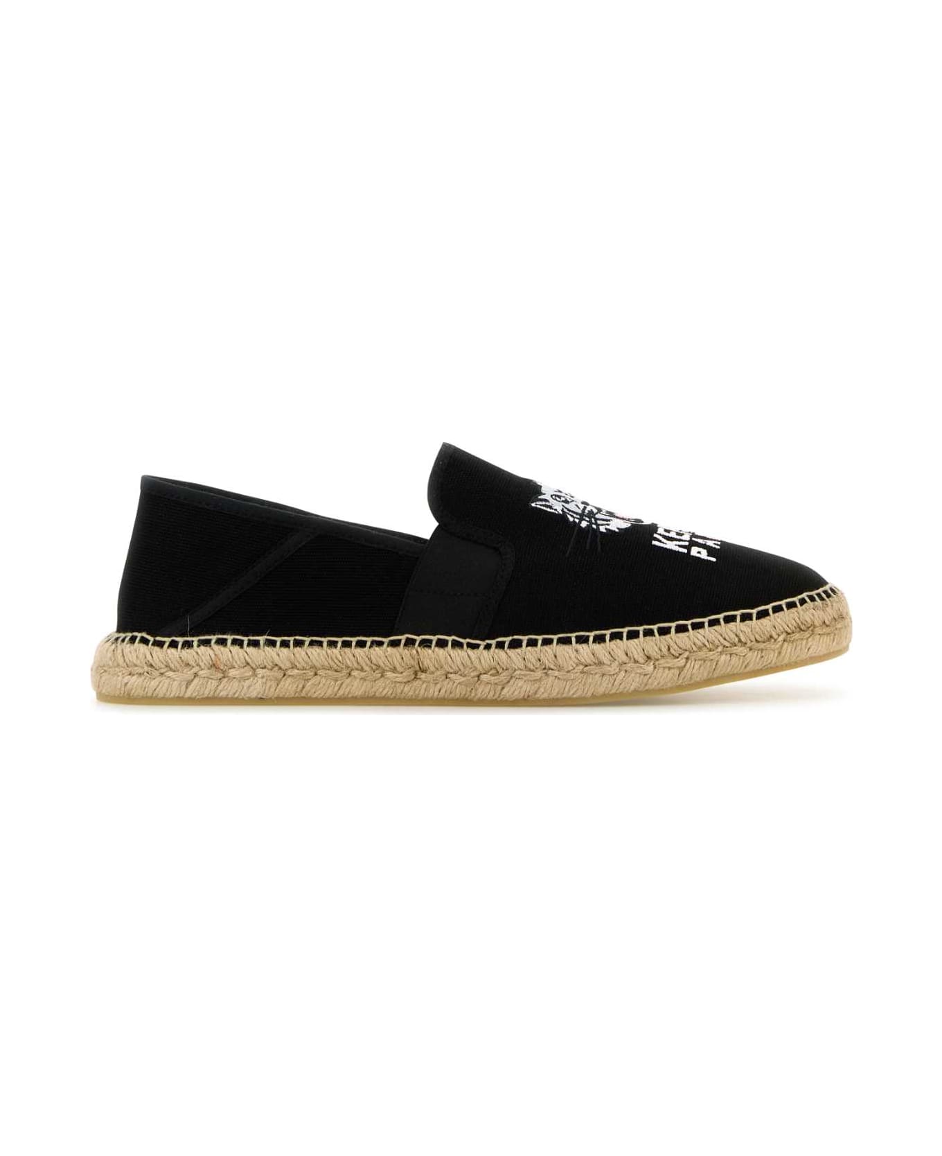 Kenzo Lucky Tiger Espadrilles - BLACK