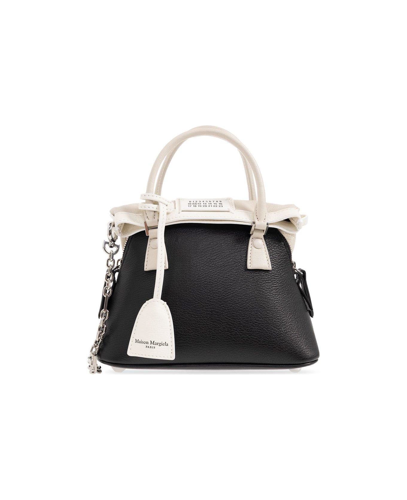Maison Margiela 5ac Classique Micro Handbag - White/Black
