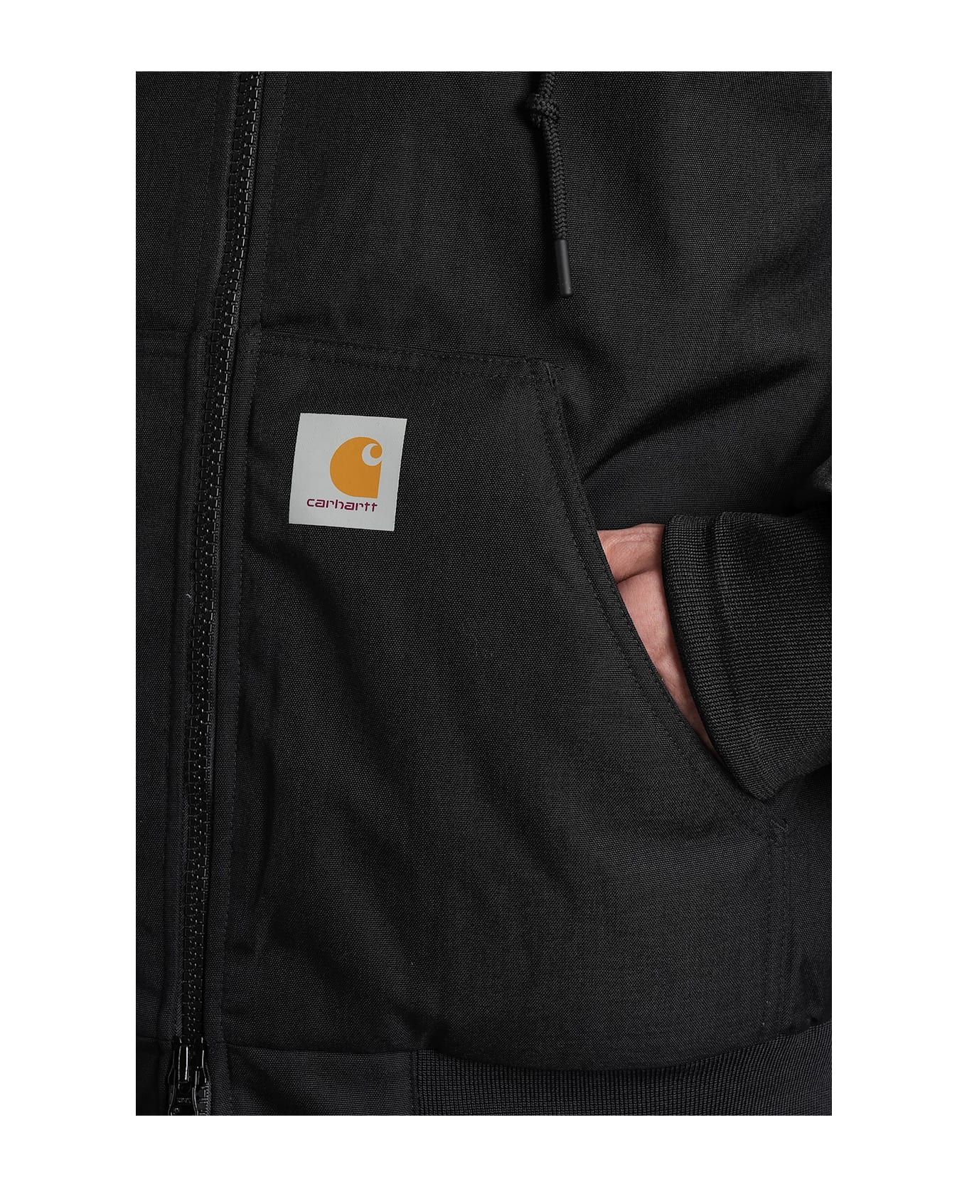 Carhartt Og Active Cold Jkt Casual Jacket In Black Nylon - black