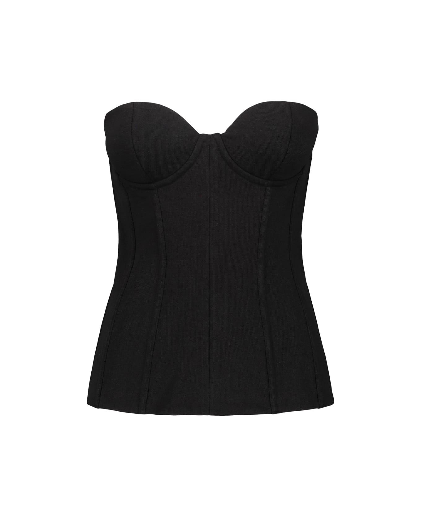 VETEMENTS Molleton Corset - Black