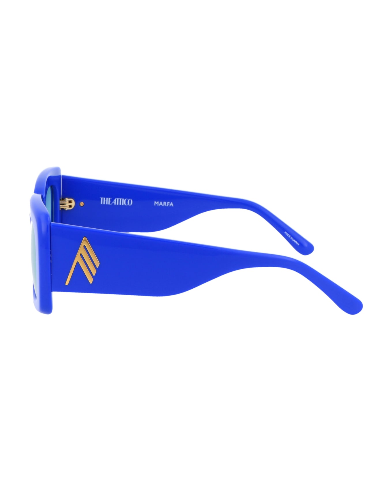 The Attico Marfa Sunglasses - ELECTRICBLUE/YELLOWGOLD/BLUE