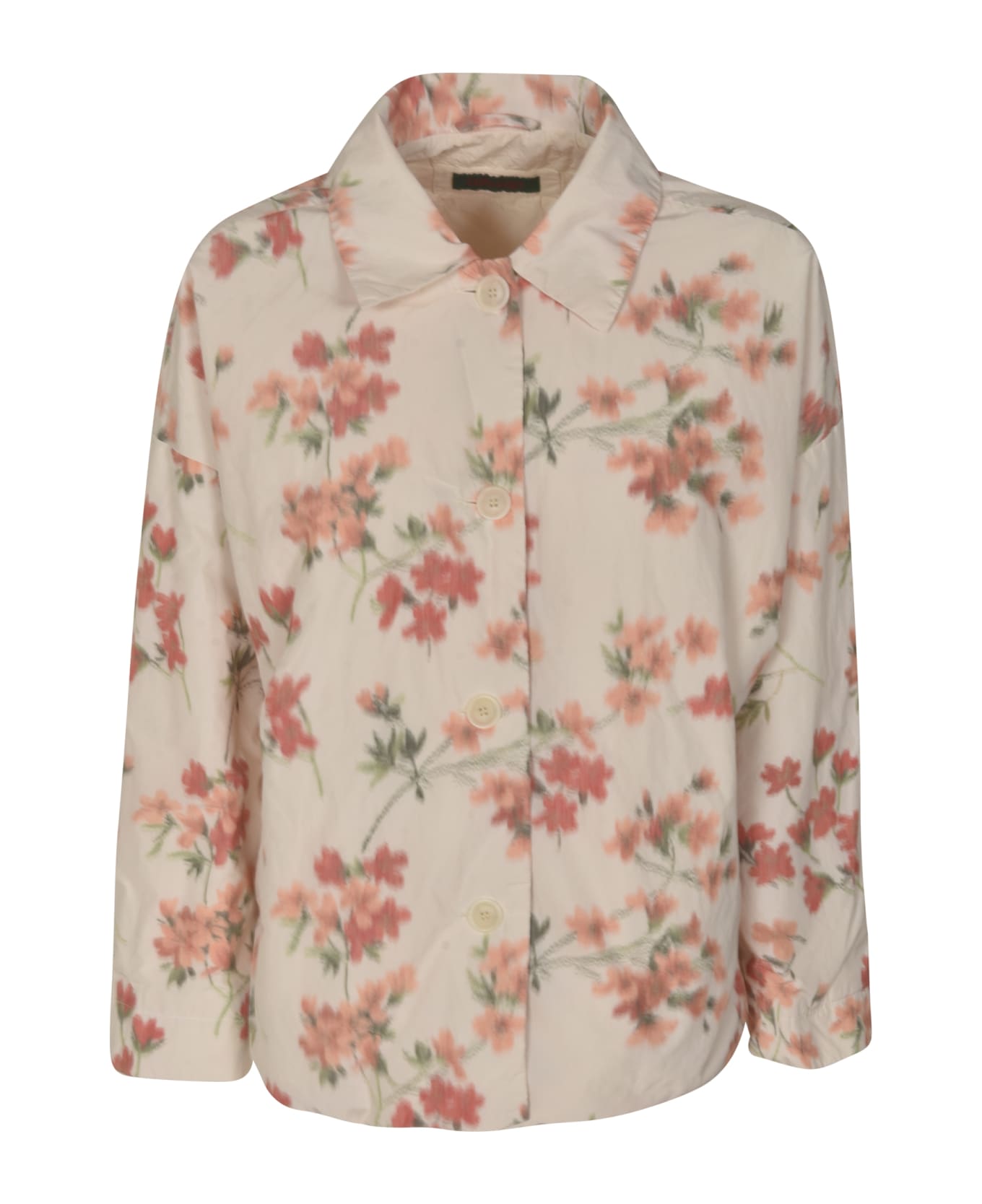 Casey Casey Floral Print Buttoned Jacket - Pretty