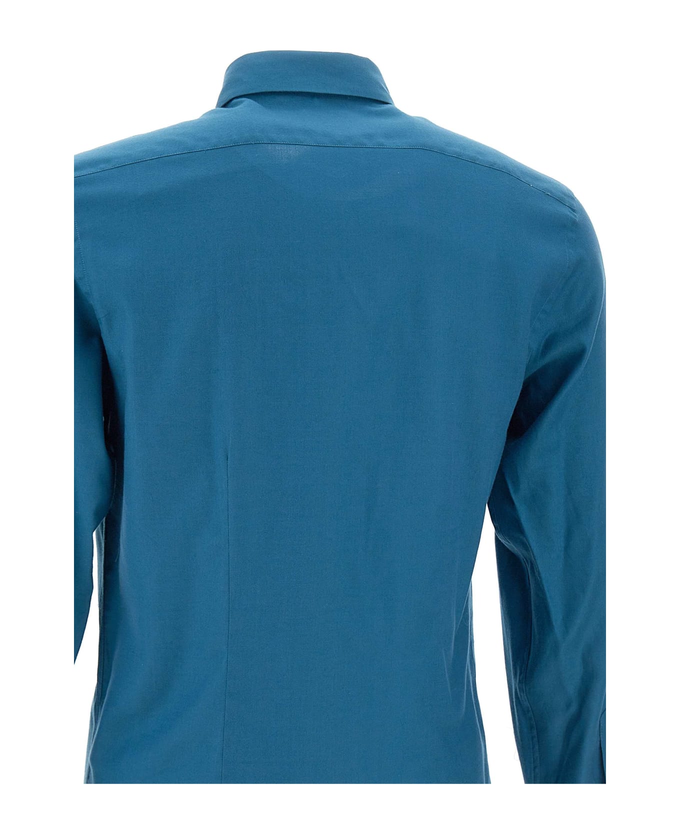 Paul Smith Cotton Blend Shirt - BLUE