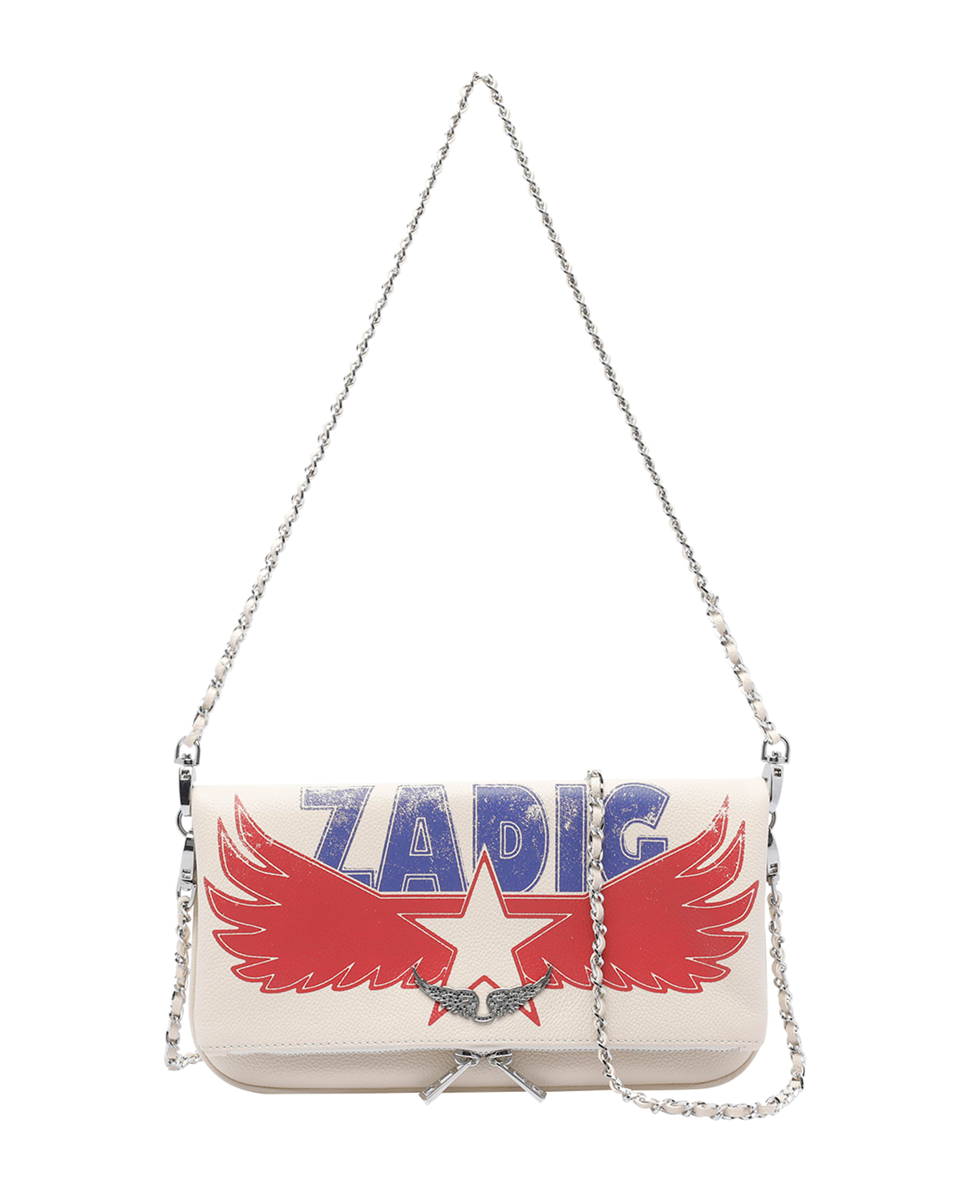 Zadig 
Voltaire Rock America Crossbody Bag - White