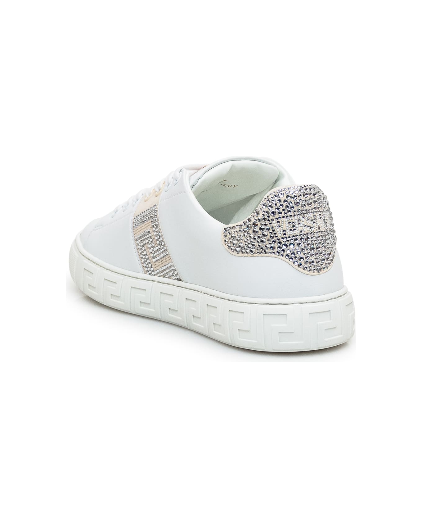 Versace Greca Sneaker - Bianco Ivory