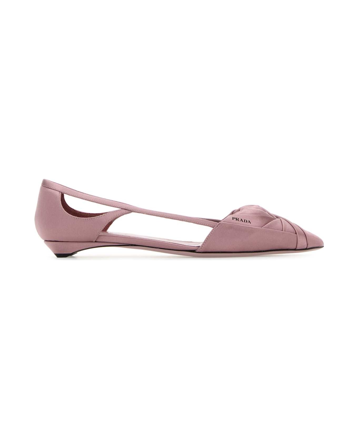 Prada Pink Satin Ballerinas - CONFETTO