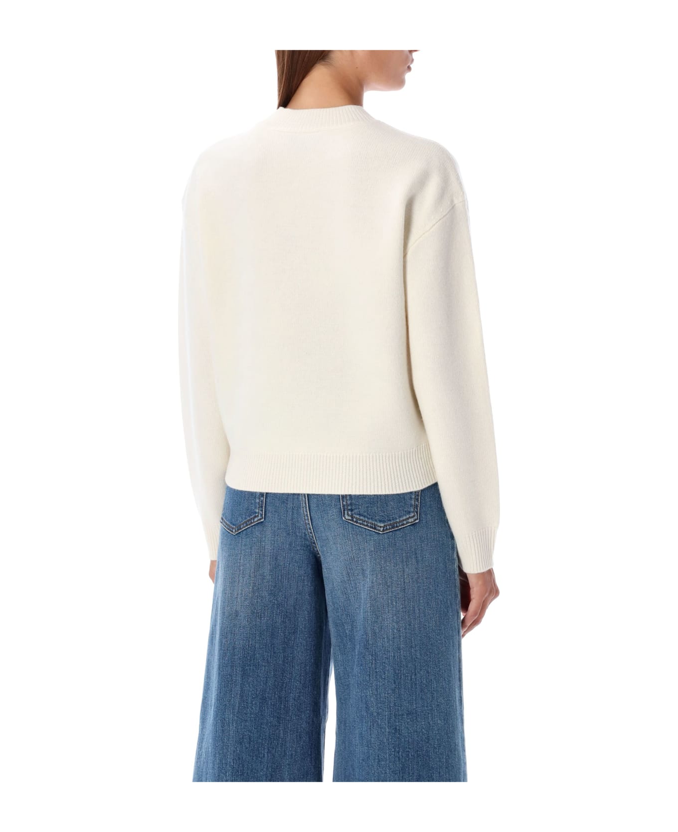 A.P.C. Esther Knit Crew Neck - ECRU