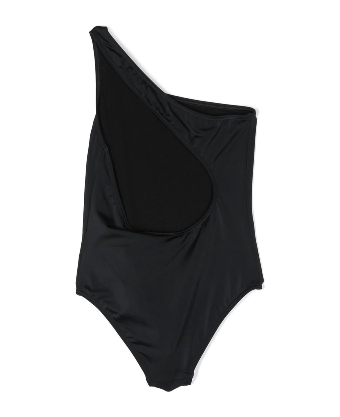 Off-White Black Polyester Swimsuit - Nero