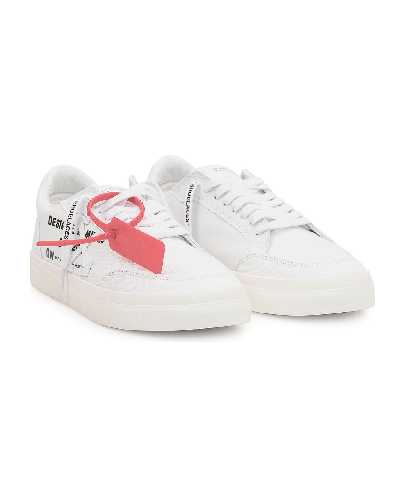 Off-White New Low Vulcanized Animation - WHITE BLUE