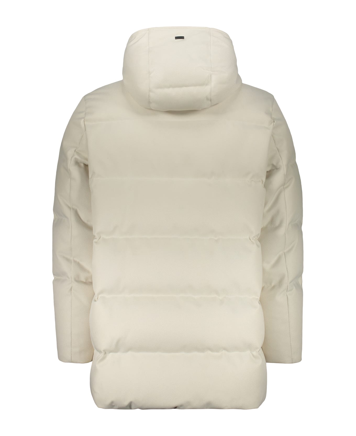 Herno Laminar Hooded Down Jacket - Ivory