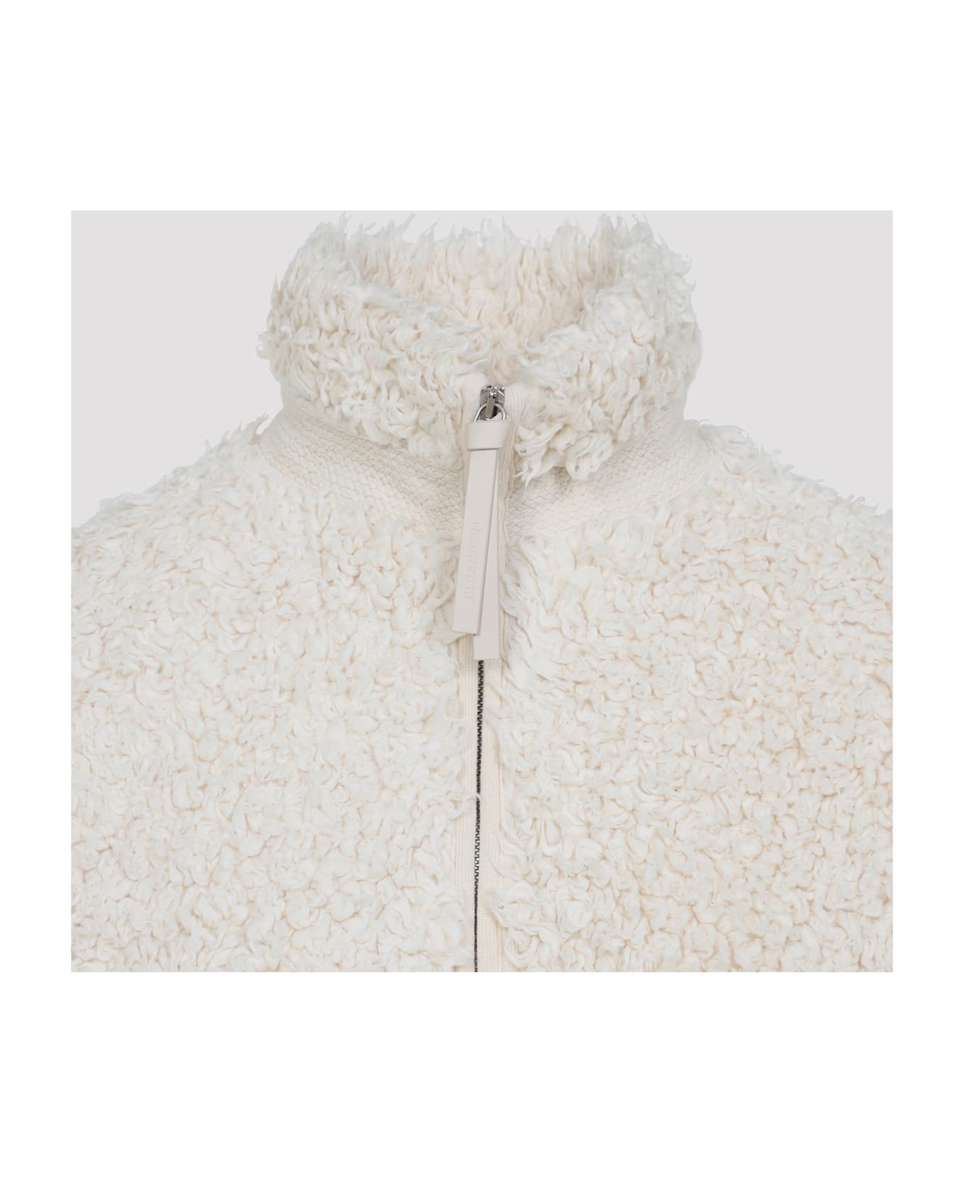 Jil Sander + Zip Up 173 Gd Jacket - Eggshell