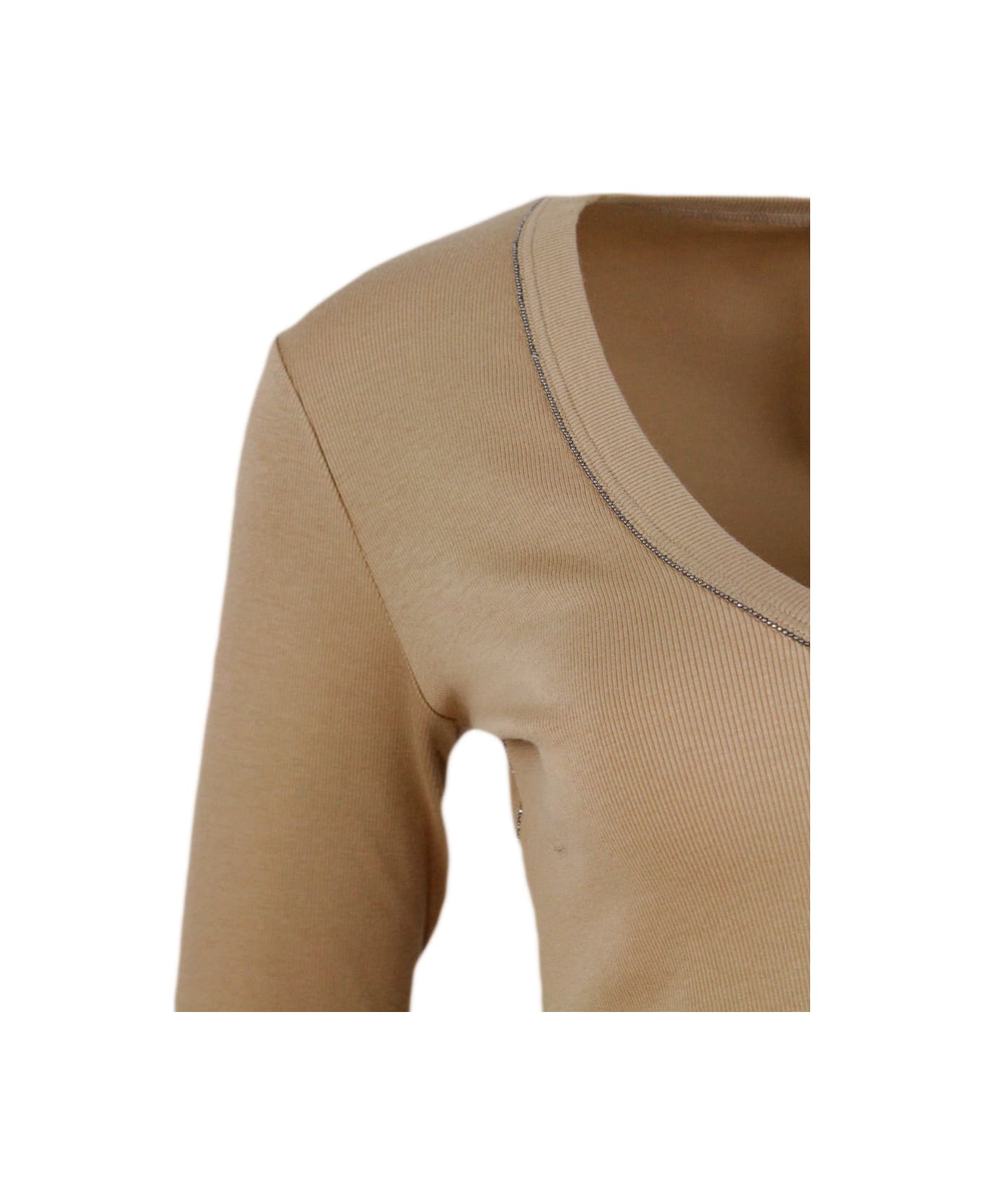 Fabiana Filippi T-shirt - Brown