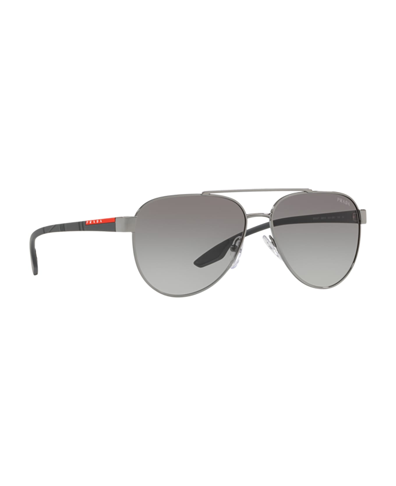 Prada Linea Rossa Ps 54ts Gunmetal Sunglasses - Gunmetal