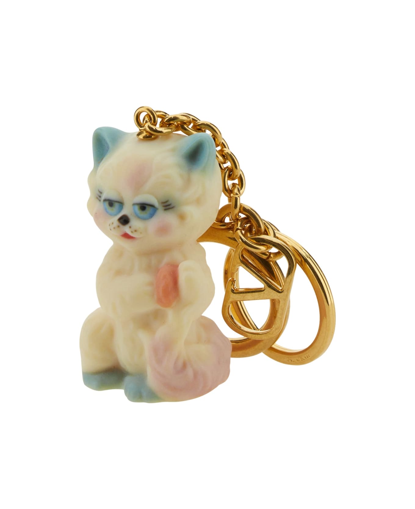 Valentino Garavani "le Chat De La Maison" Keychain - MULTICOLOUR