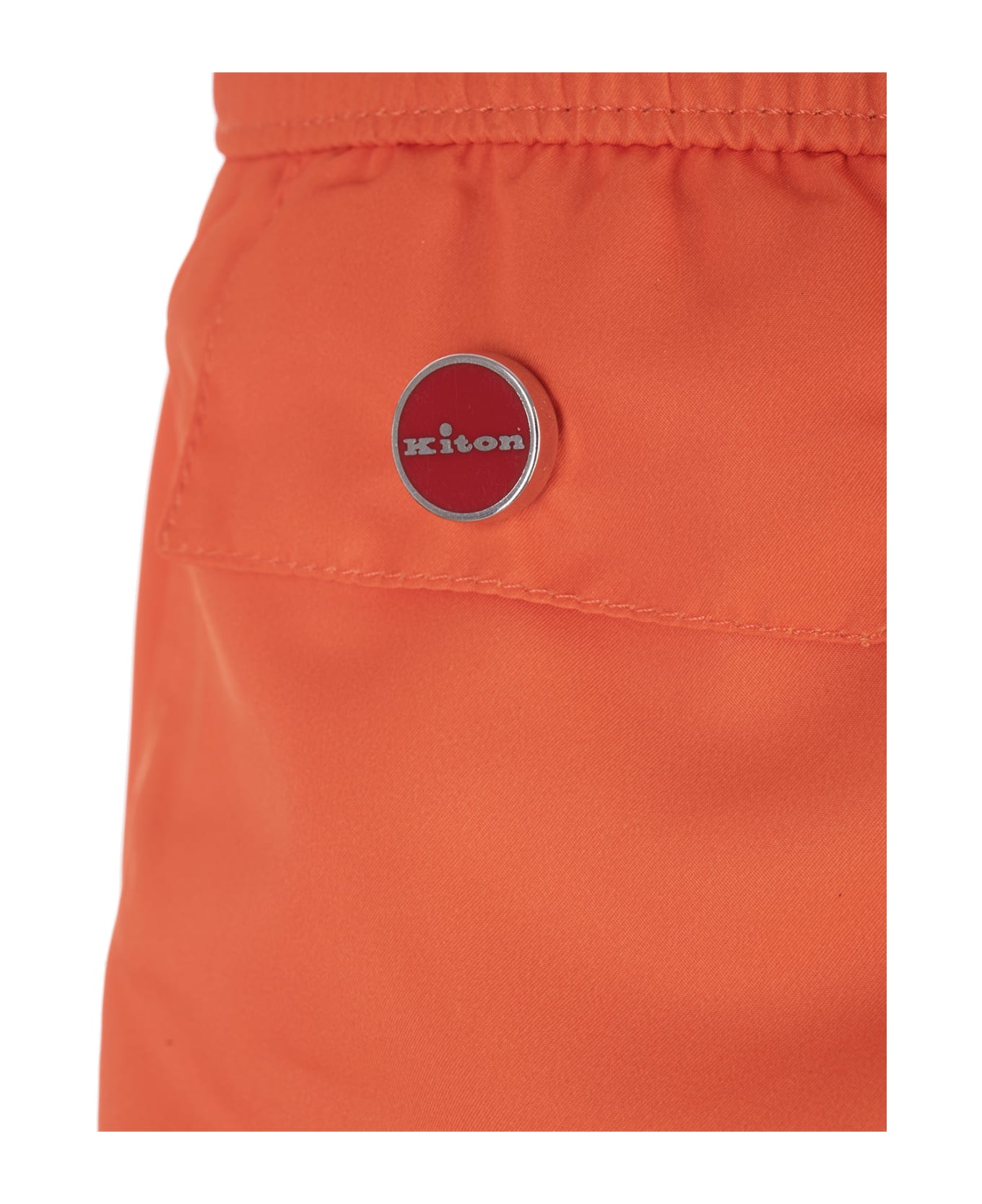 Kiton Orange Swim Shorts - Orange