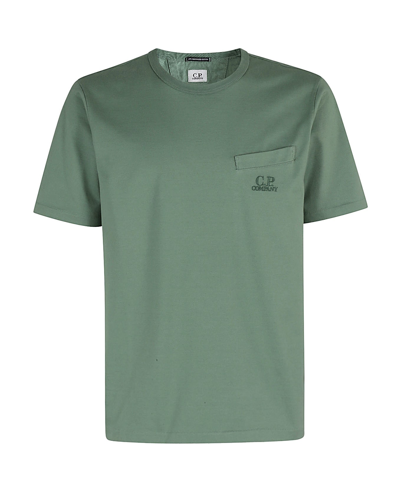 C.P. Company Twisted Pocket Tshirt - Green Bay