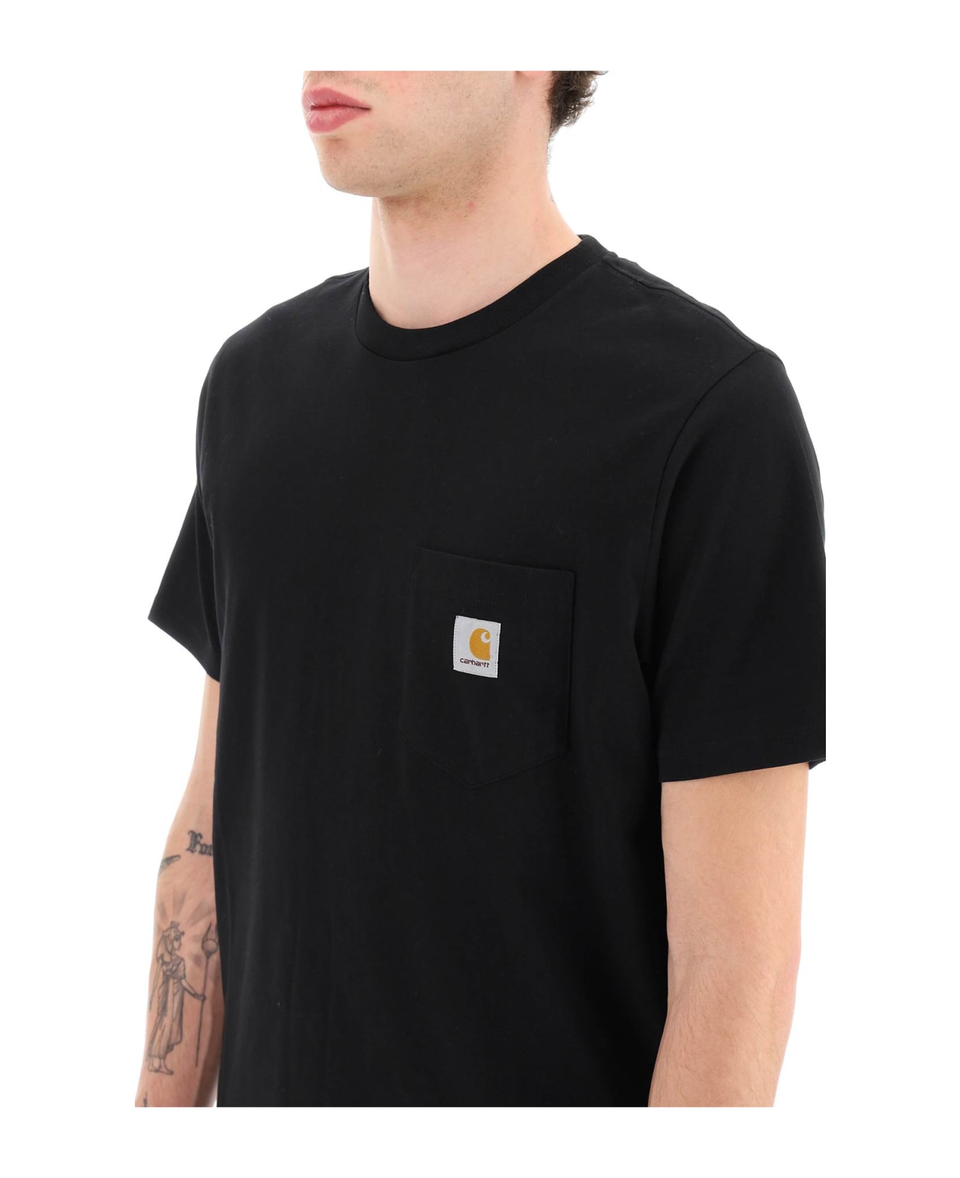 Carhartt T-shirt With Pocket - Xx Black