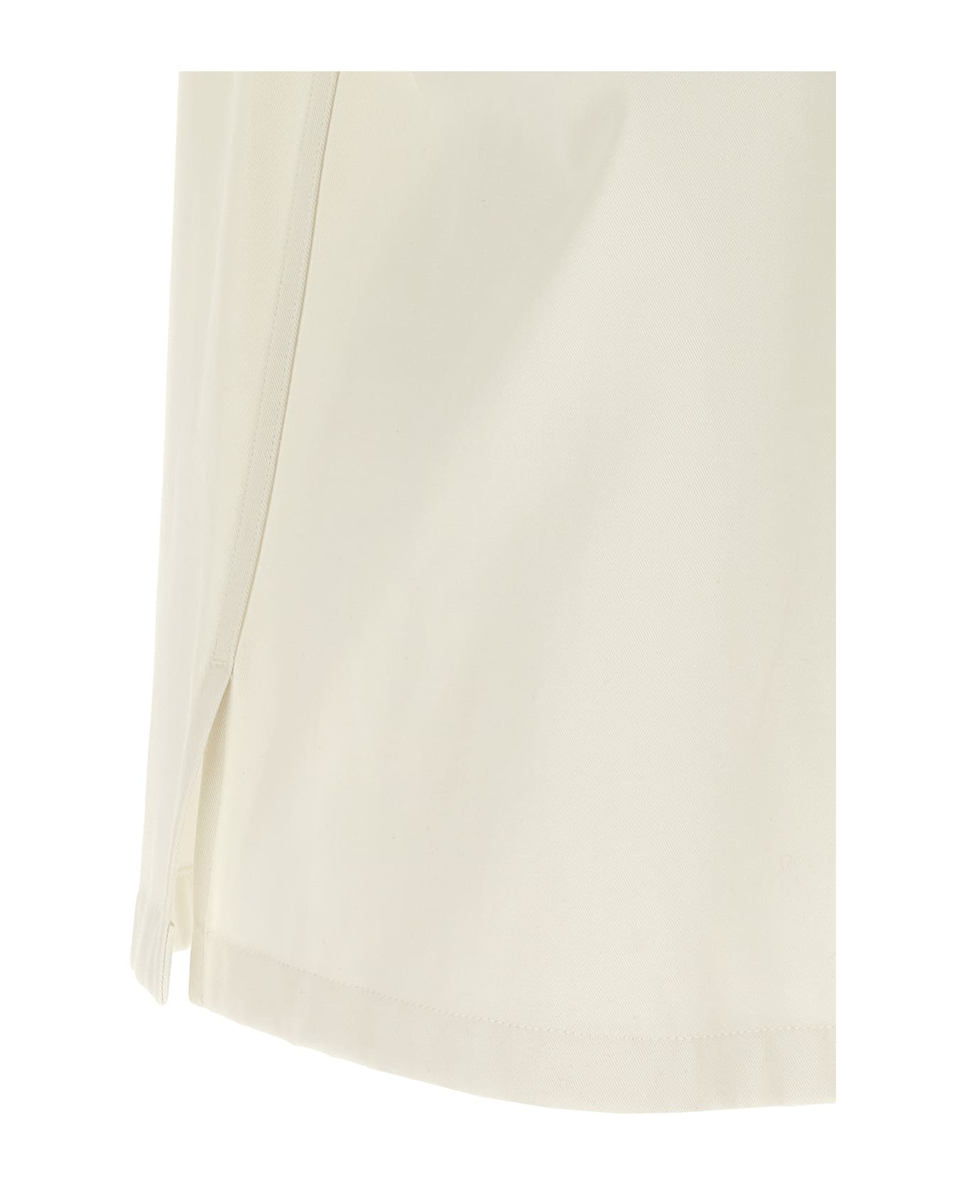 Givenchy Logo Embroidery Shirt - Beige