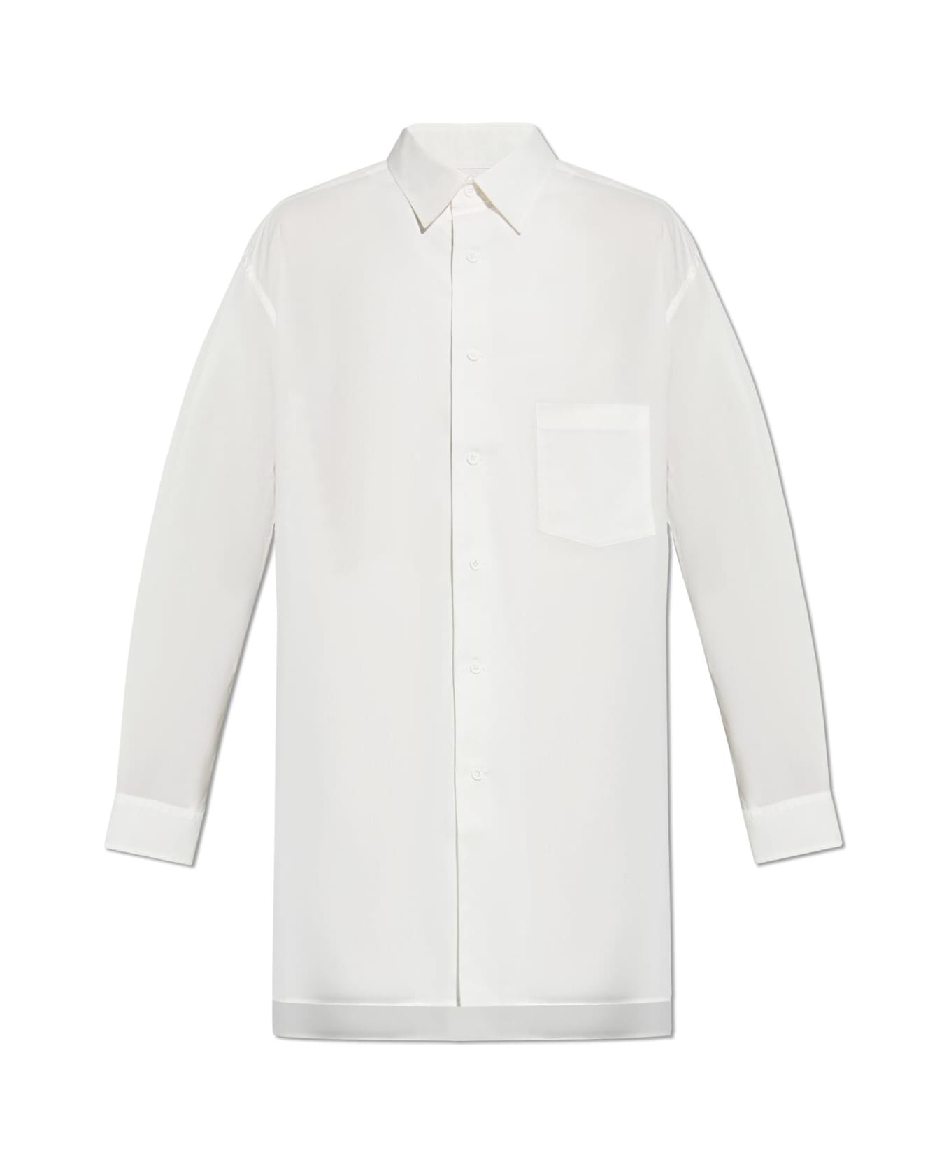 Y-3 Shirt With Pocket - WHITE
