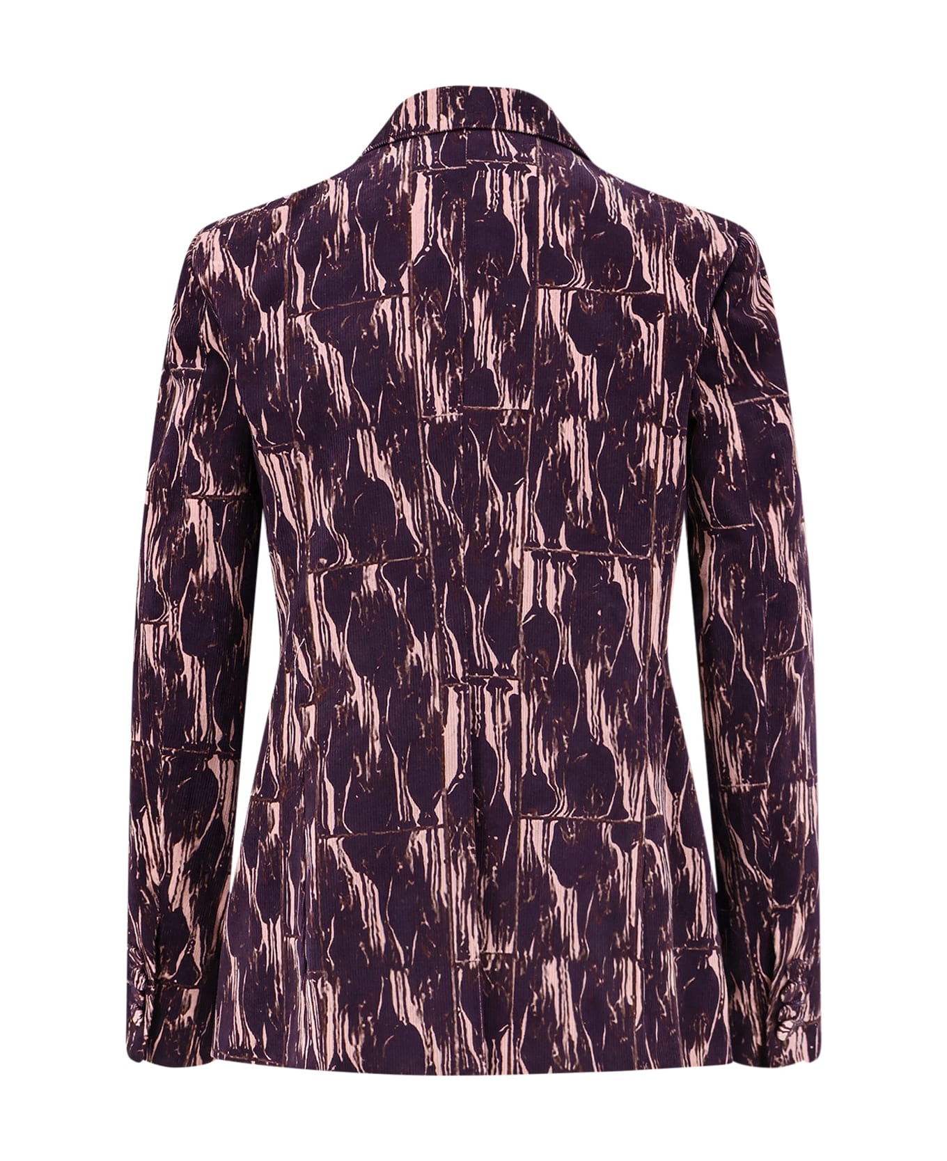 Dries Van Noten Beaura Corduroy Blazer - Purple