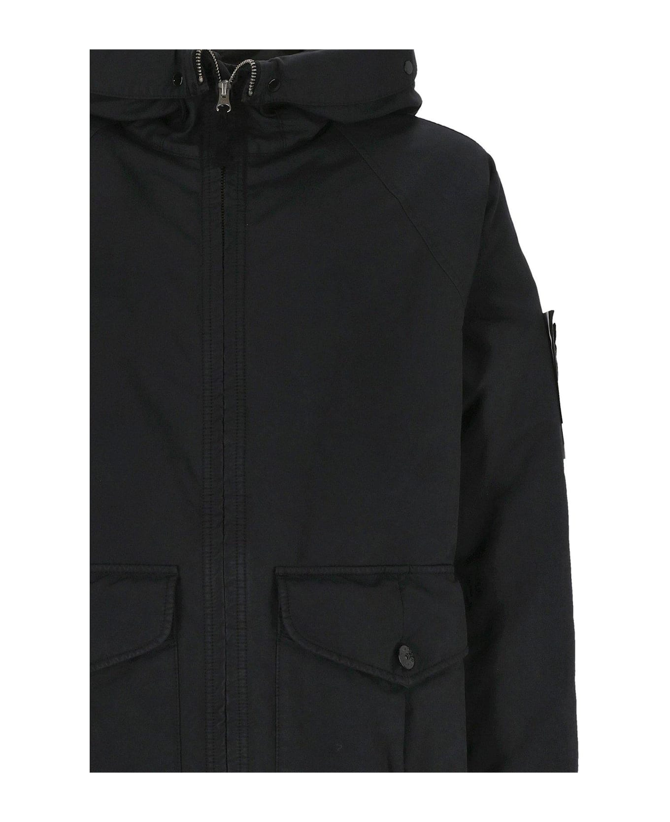 Stone Island David Tc Down Jacket - Blue