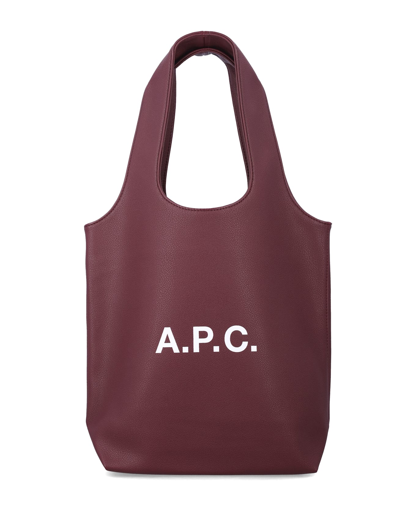 A.P.C. Ninon Small Tote Bag - AUBERGINE