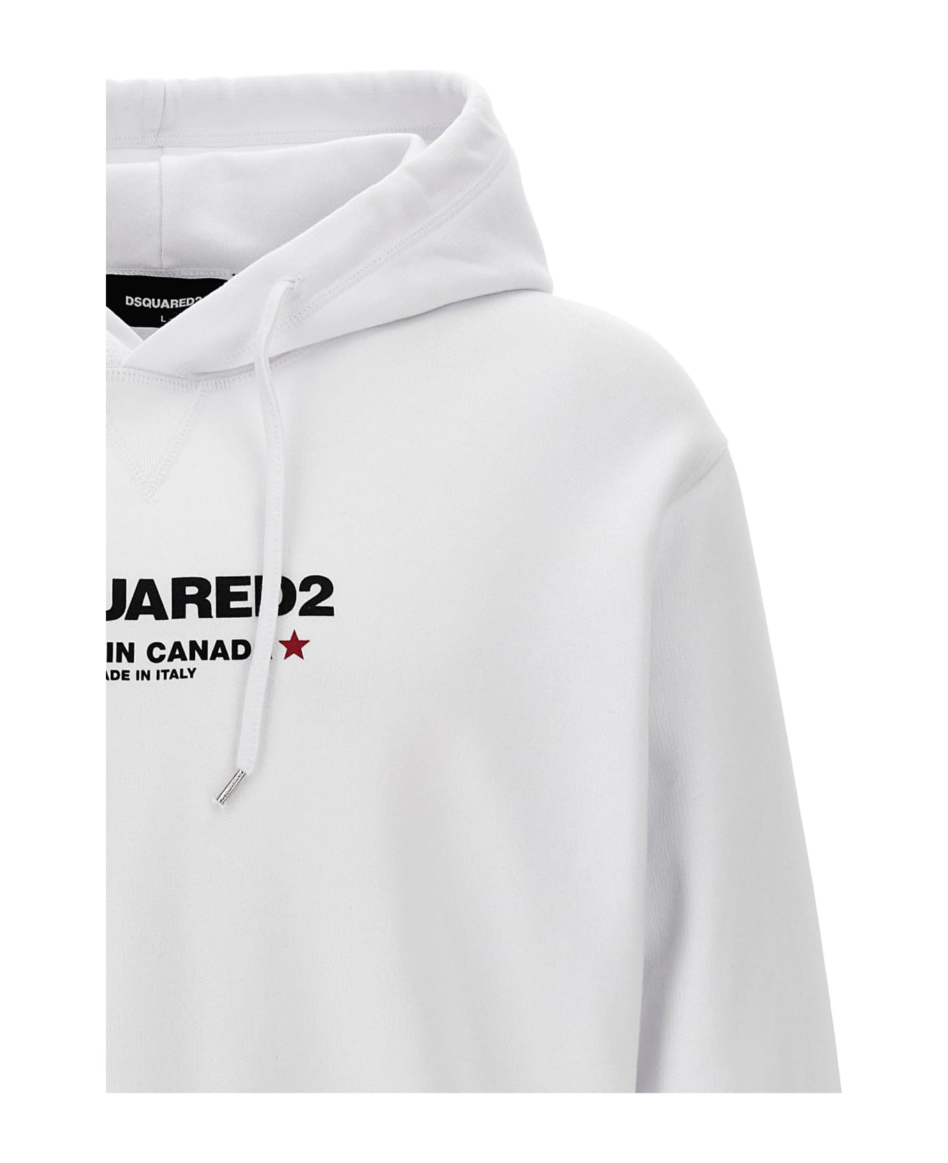 Dsquared2 'porn In Canada' Hoodie - White